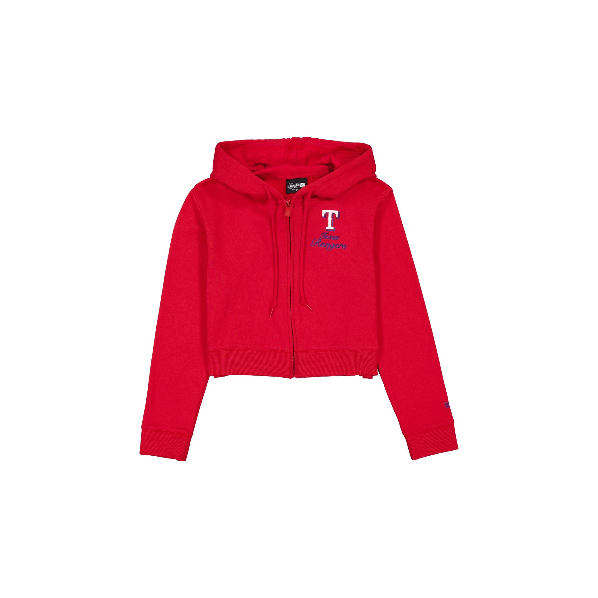 new era Game Day Cropped Women's Zipper Hoodie