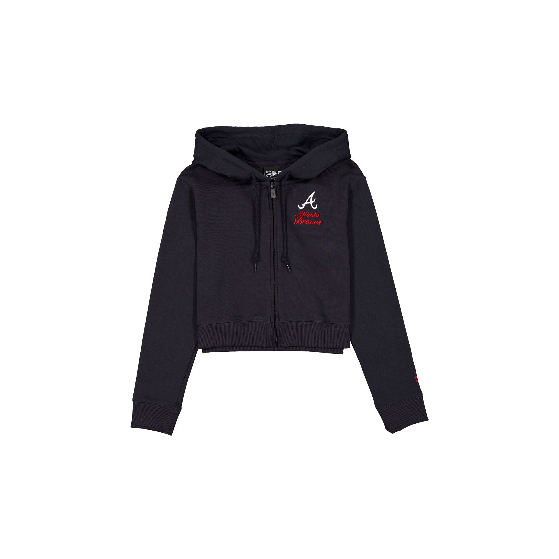 new era Game Day Cropped Women's Zipper Hoodie