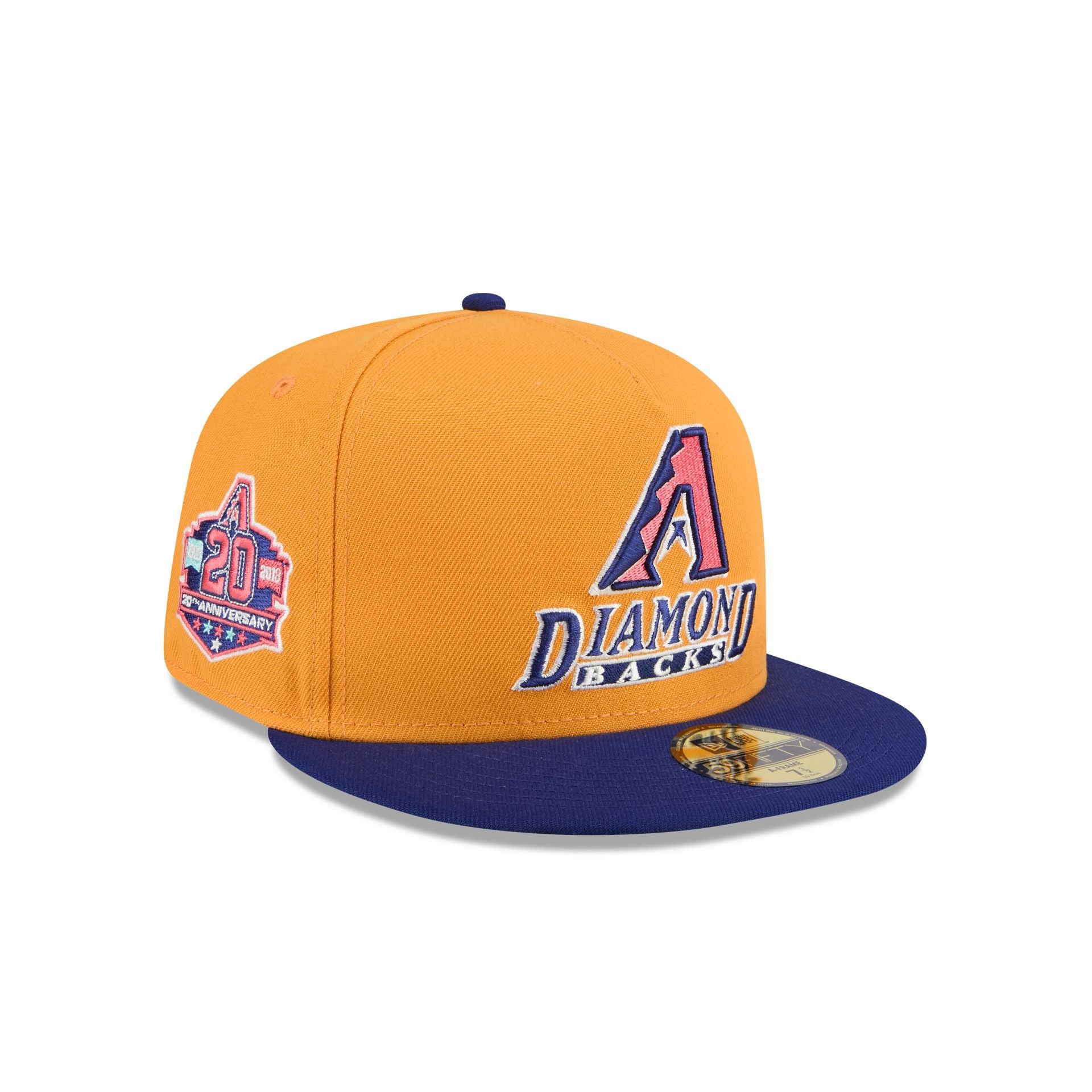 new era Gold 59FIFTY A-Frame Fitted