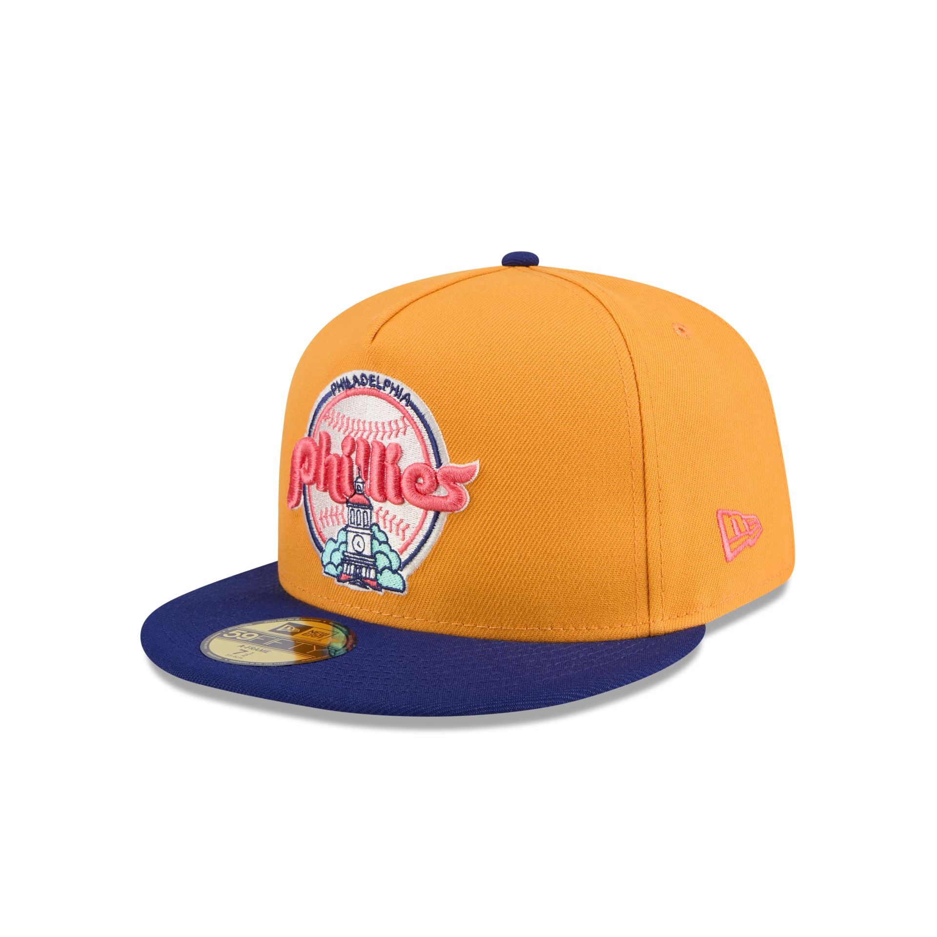 New Era Gold 59FIFTY A-Frame Fitted