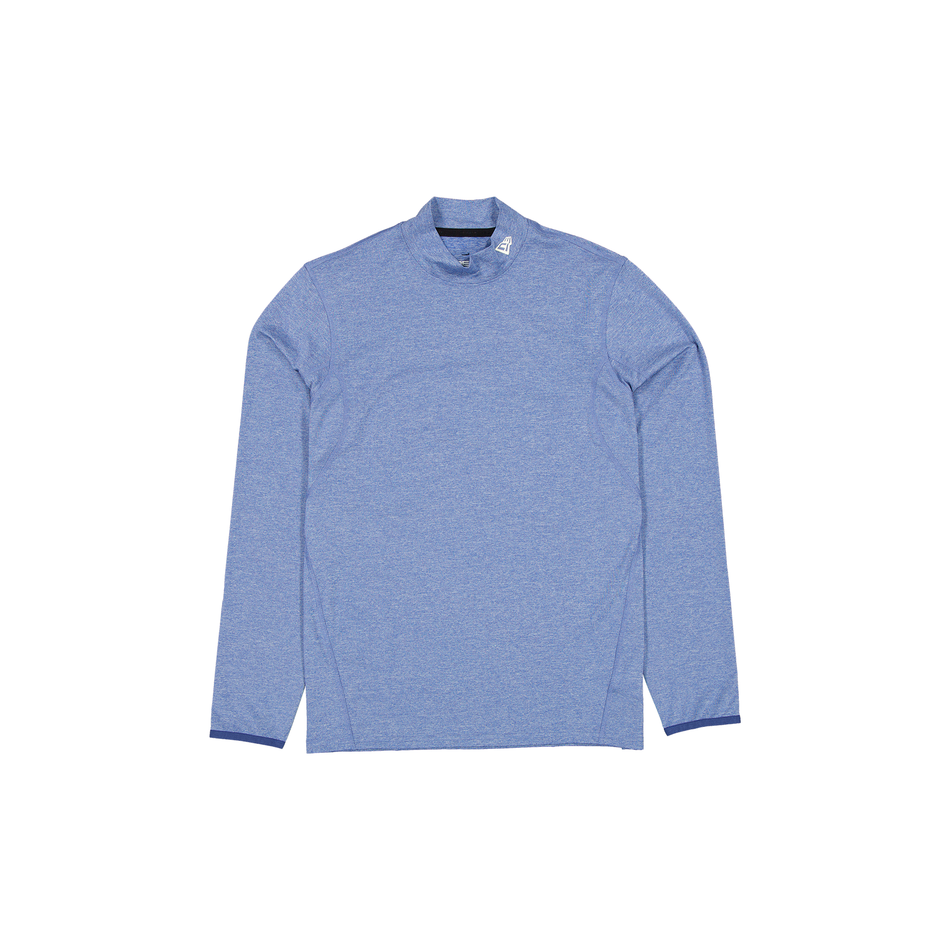 new era Golf Heather Indigo Blue Long-Sleeve Shirt