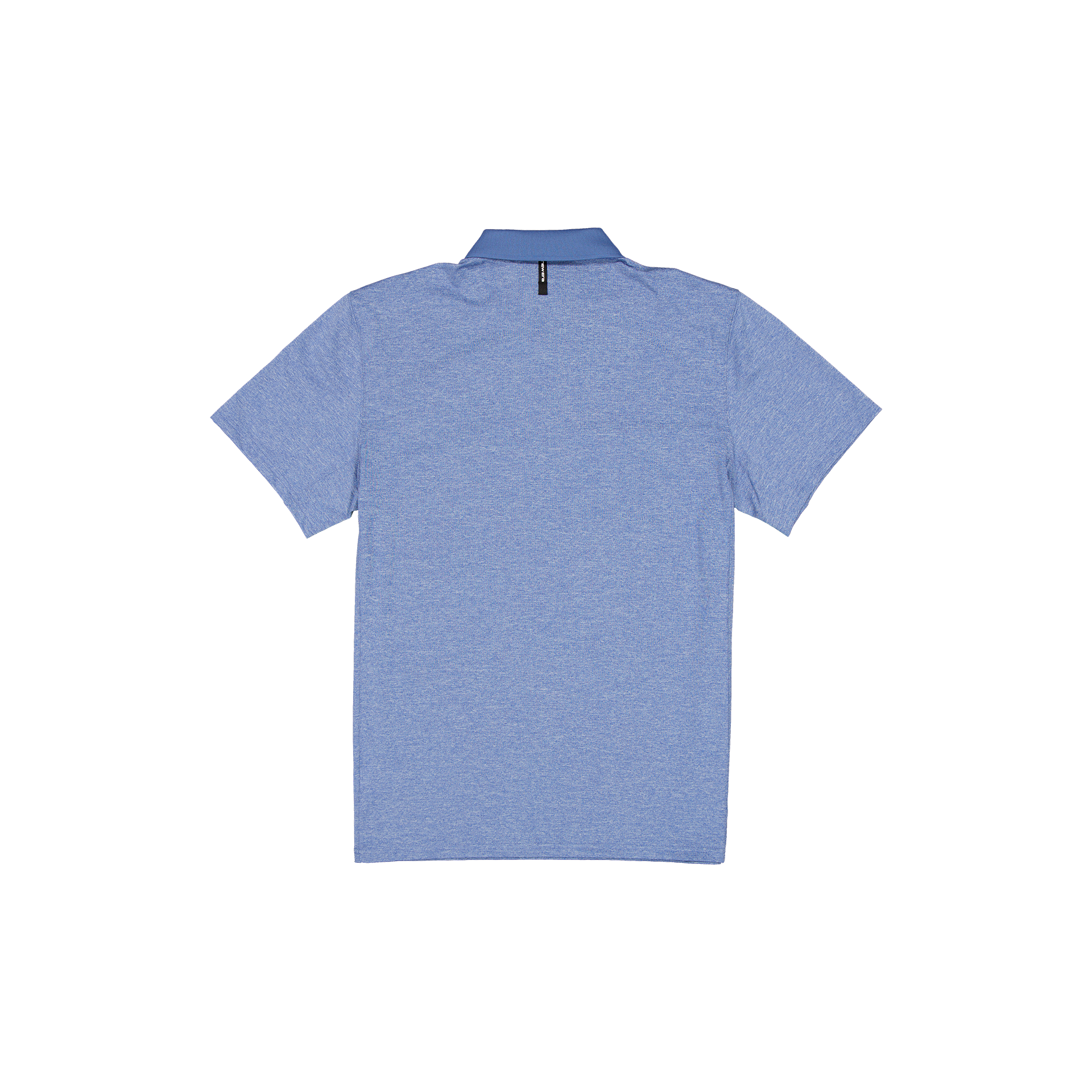 New Era Golf Heather Indigo Blue Polo