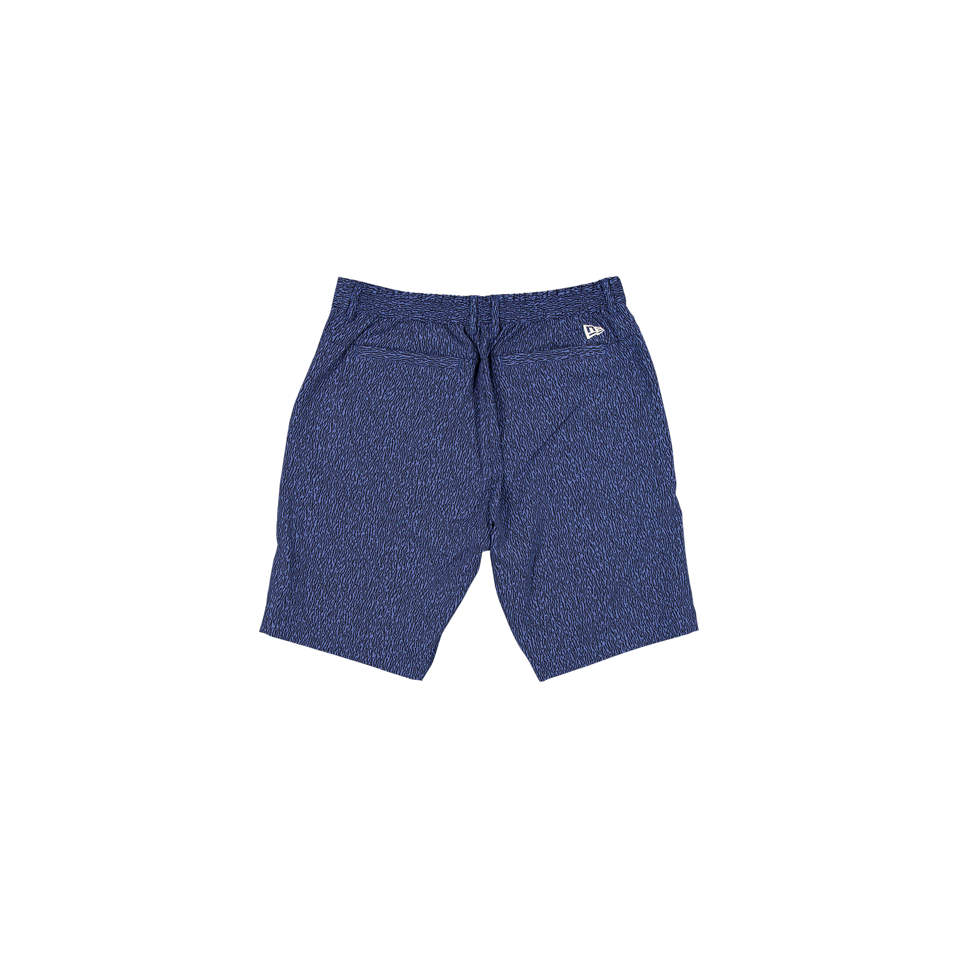 New Era Golf Indigo Bark Print Shorts