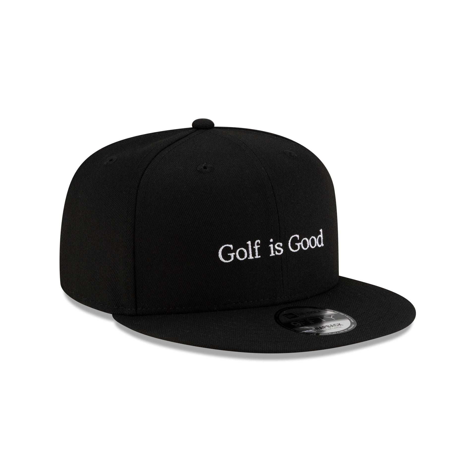 New Era Golf Is Good Black 9FIFTY Snapback
