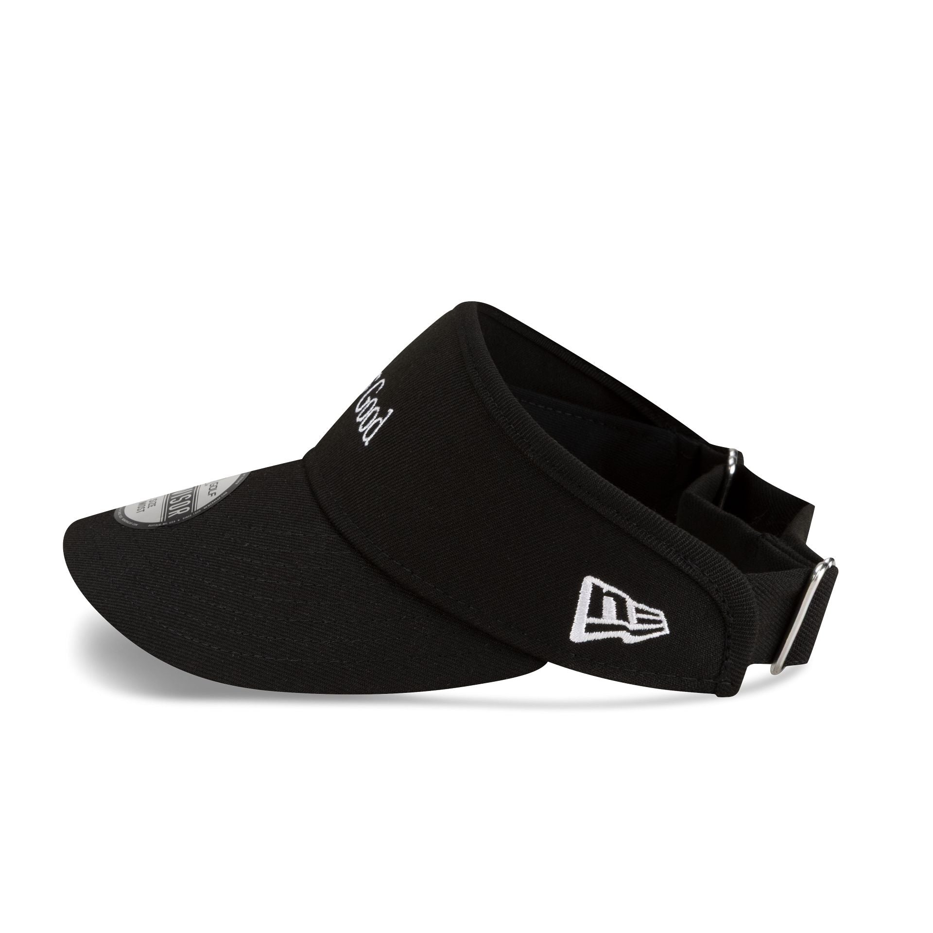 New Era Golf Is Good Black Visor