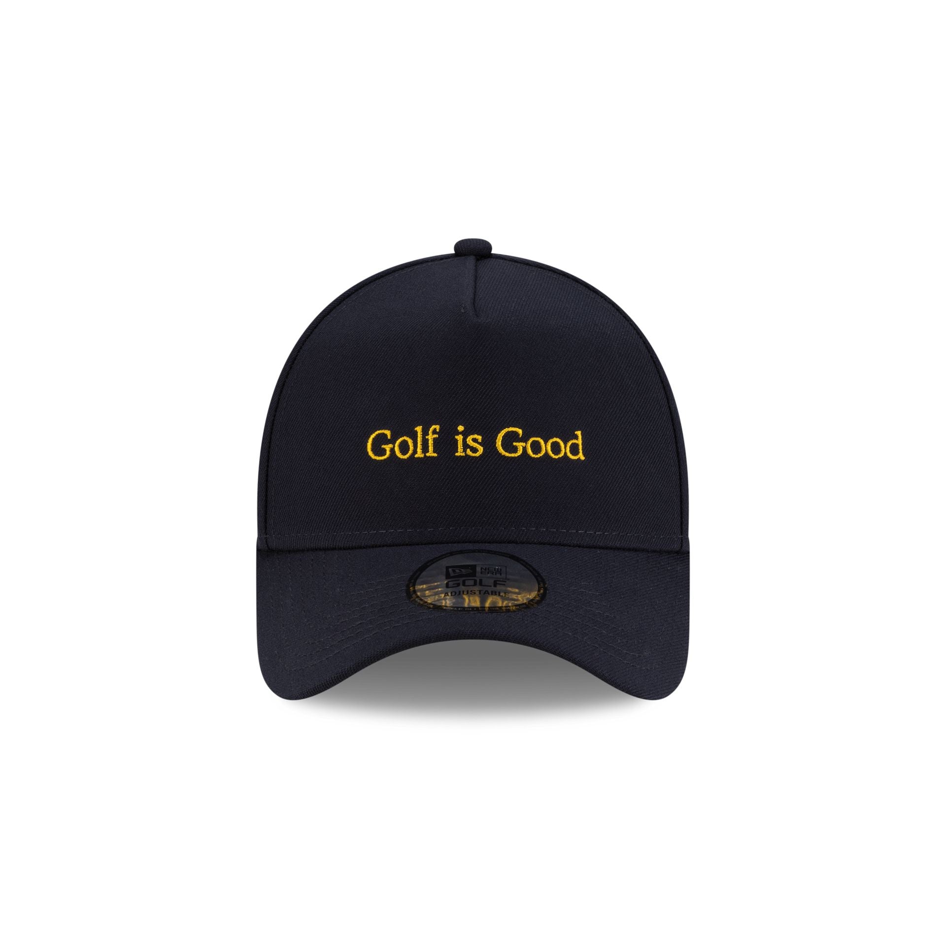 New Era Golf Is Good Navy 9FORTY A-Frame Snapback