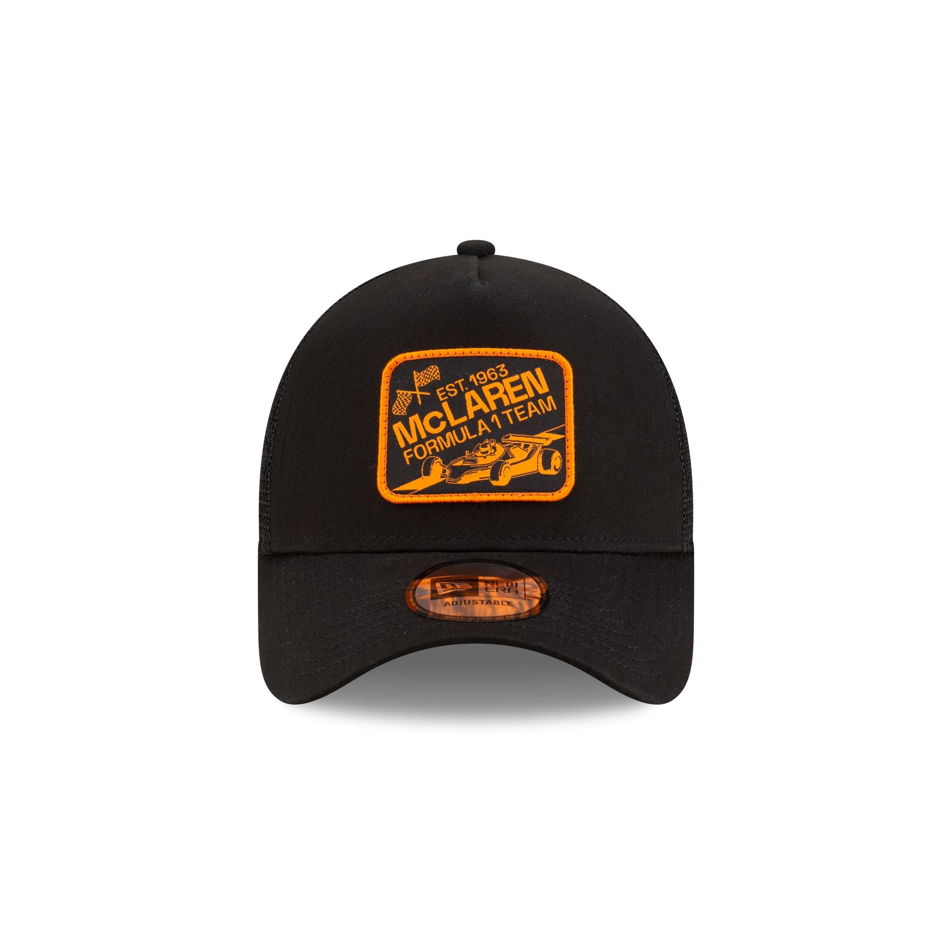 New Era Graphic Patch Black 9FORTY A-Frame Trucker