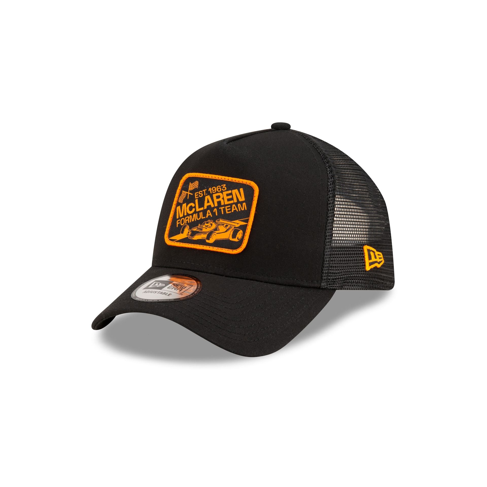 new era Graphic Patch Black 9FORTY A-Frame Trucker