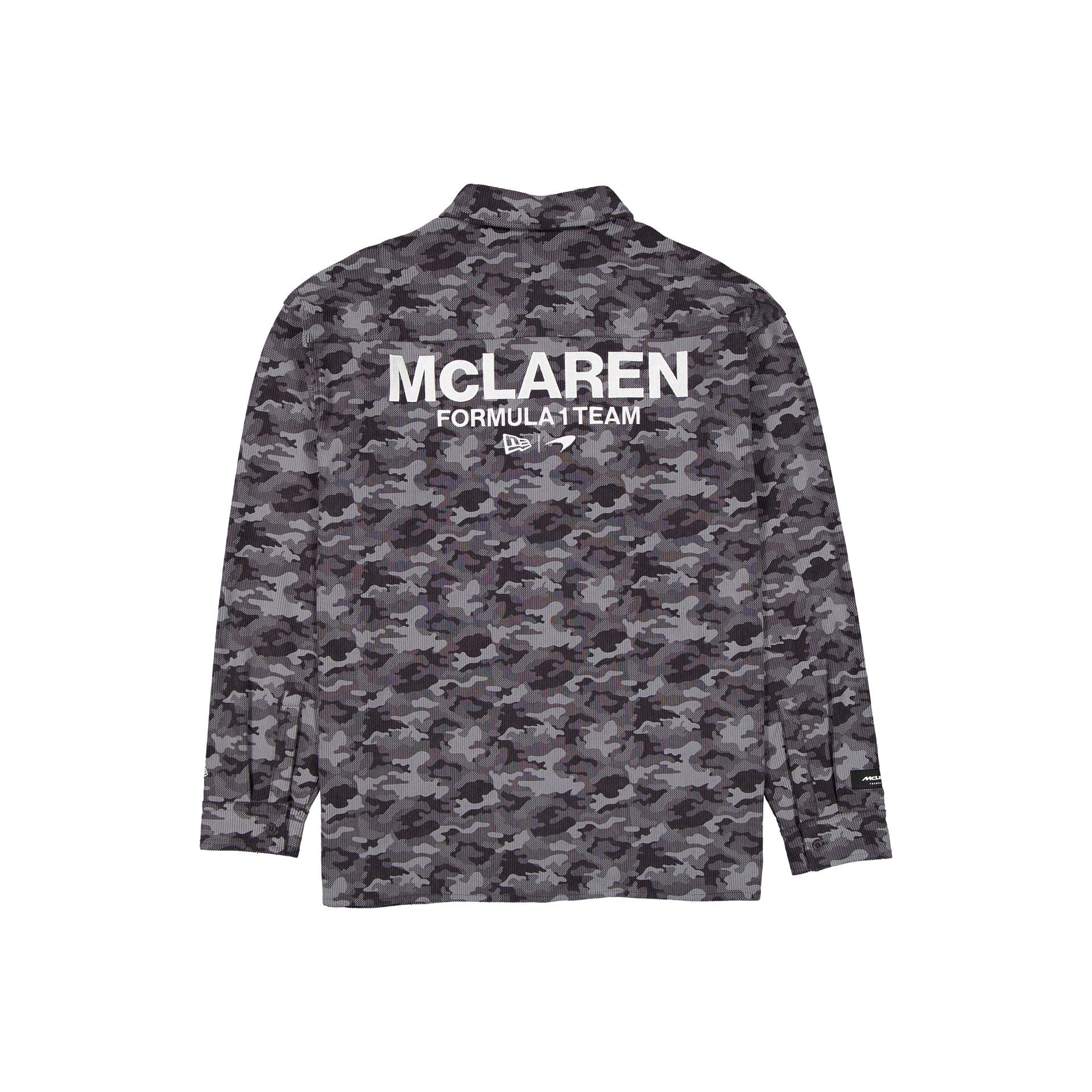 New Era Gray Camo Long Sleeve Shirt