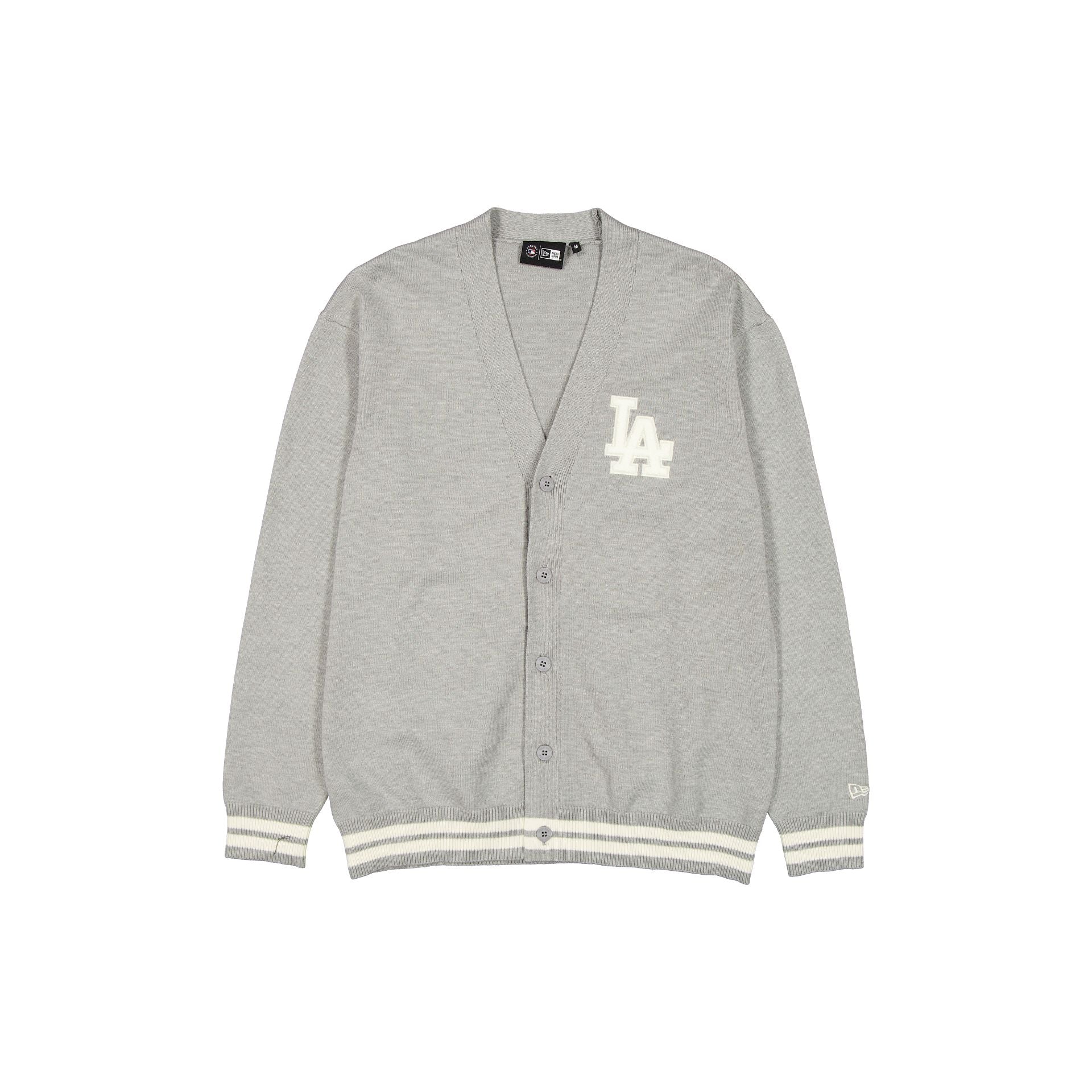 New Era Gray Knit Cardigan