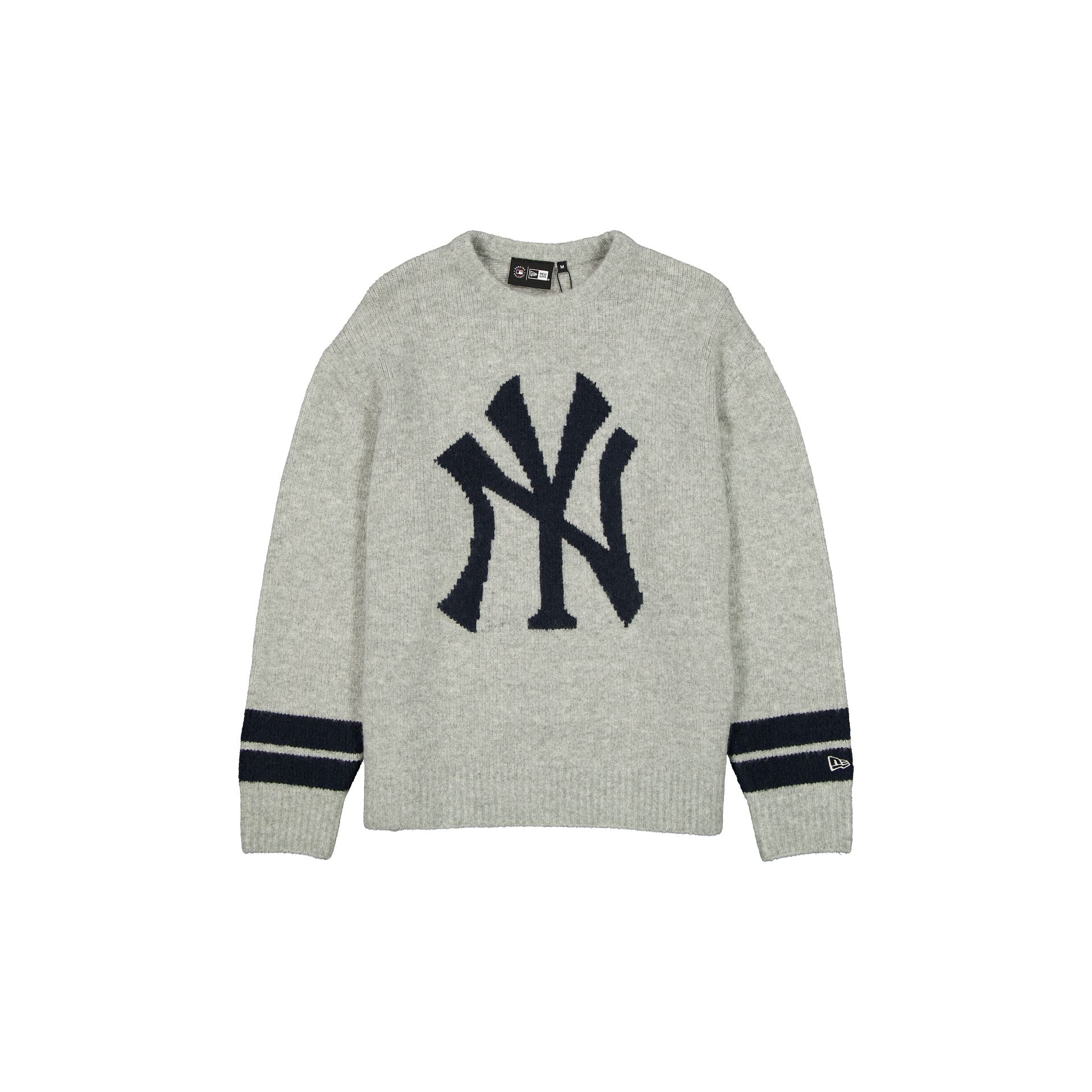 new era Gray Knit Sweater