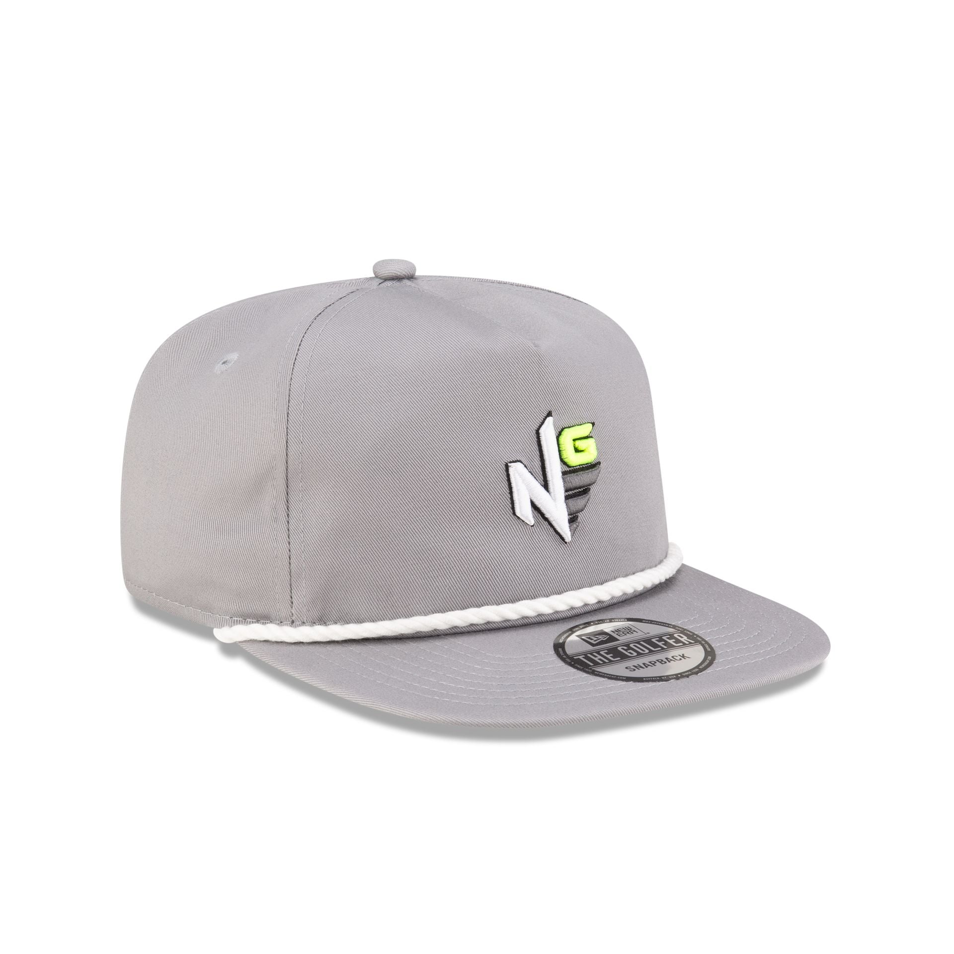 New Era Gray Logo Golfer