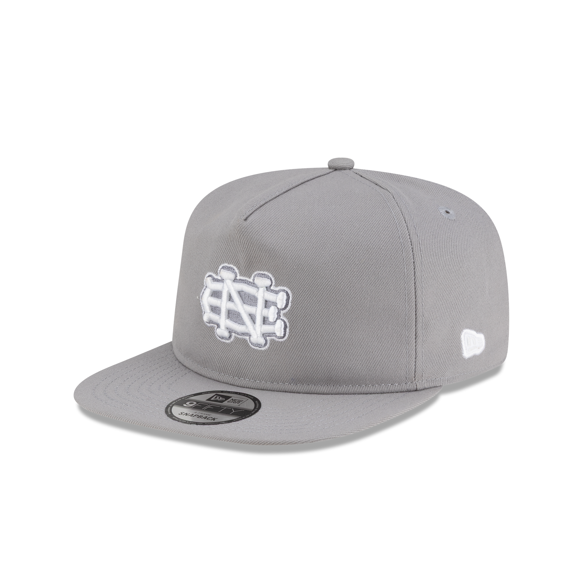 new era Gray Skeletal 9FIFTY A-Frame Snapback