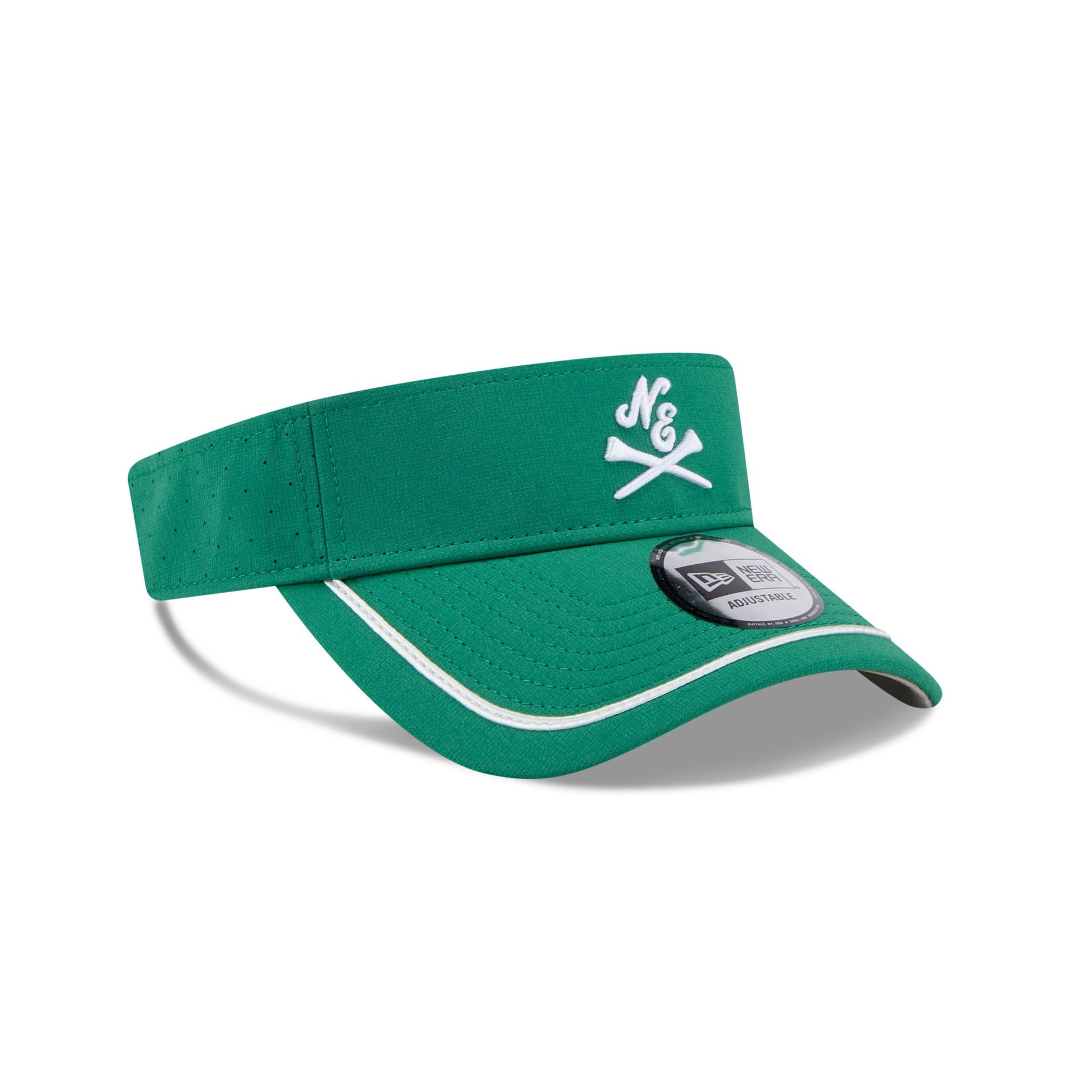 New Era Green And Gold Pack Visor