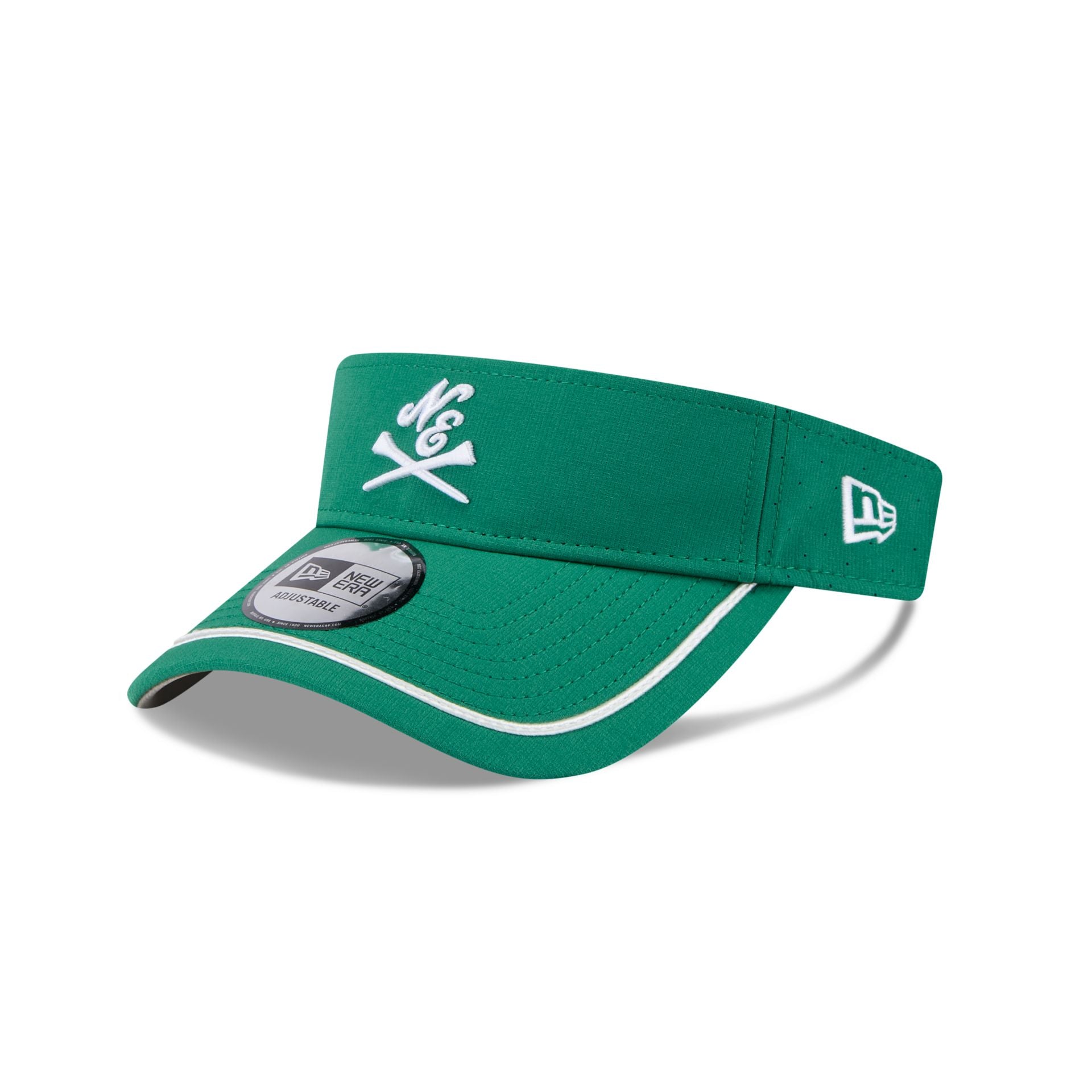 new era Green and Gold Pack Visor