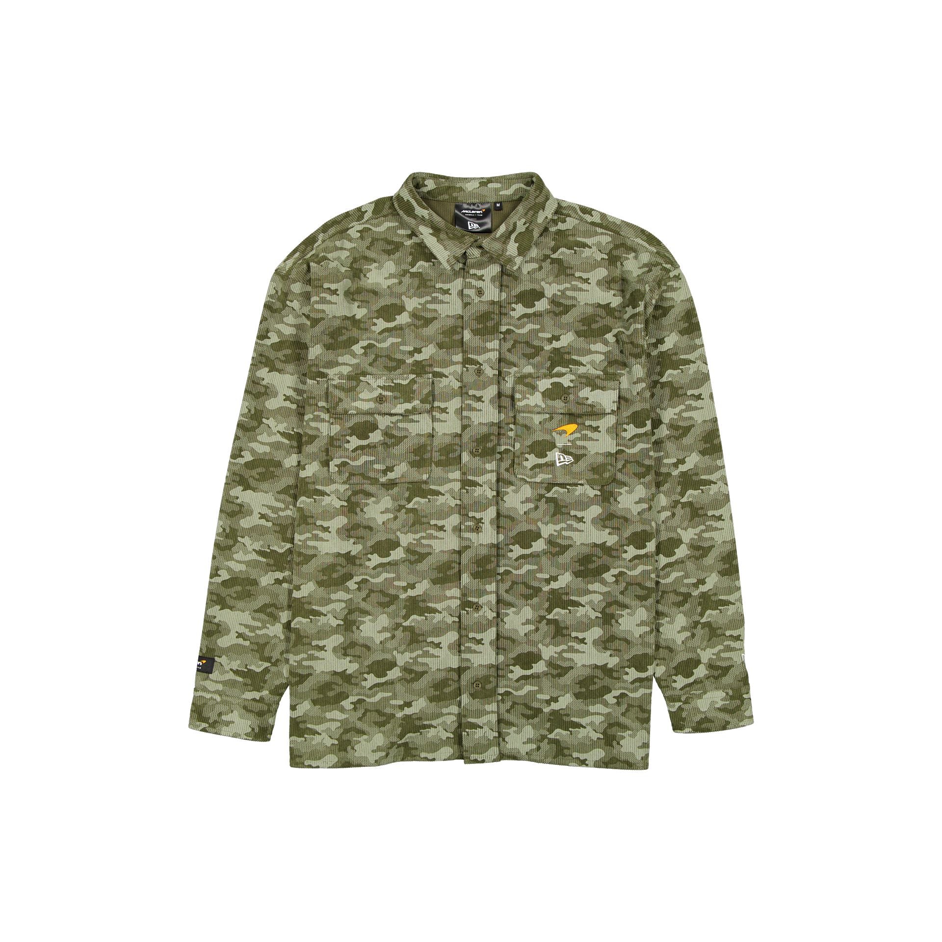 new era Green Camo Long Sleeve Shirt