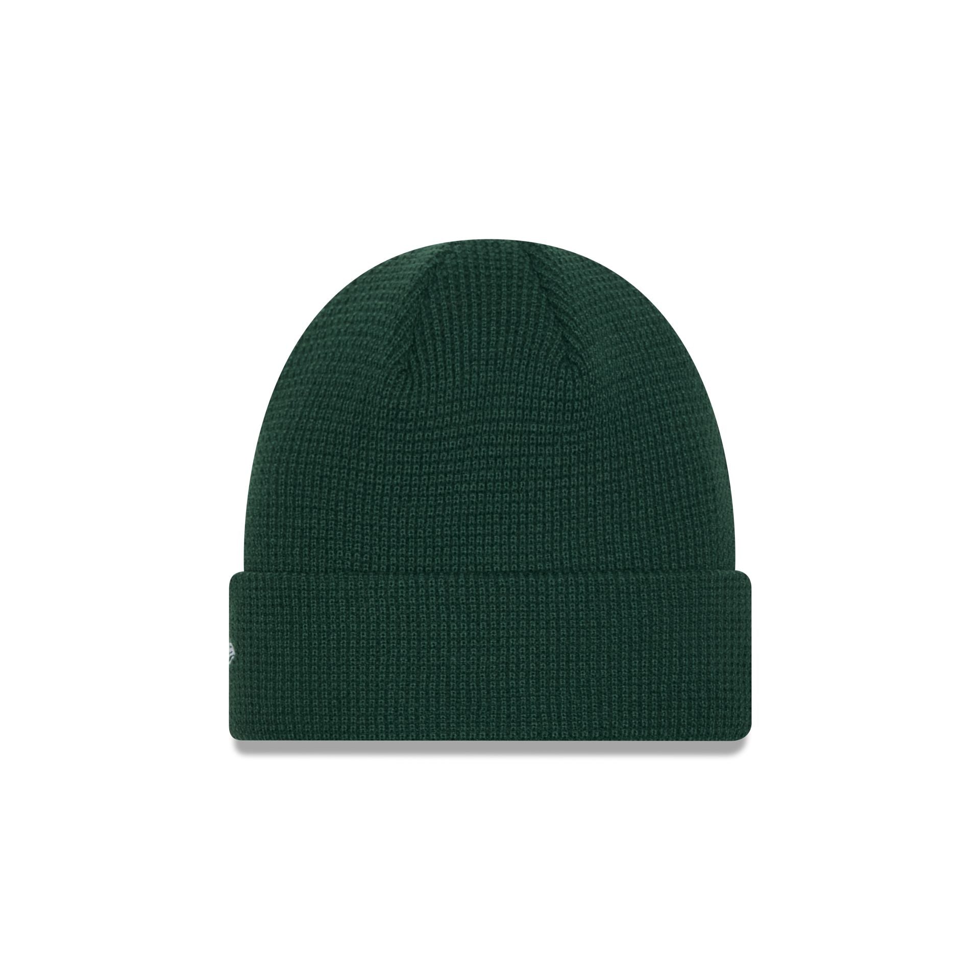 New Era Green Waffle Knit Beanie