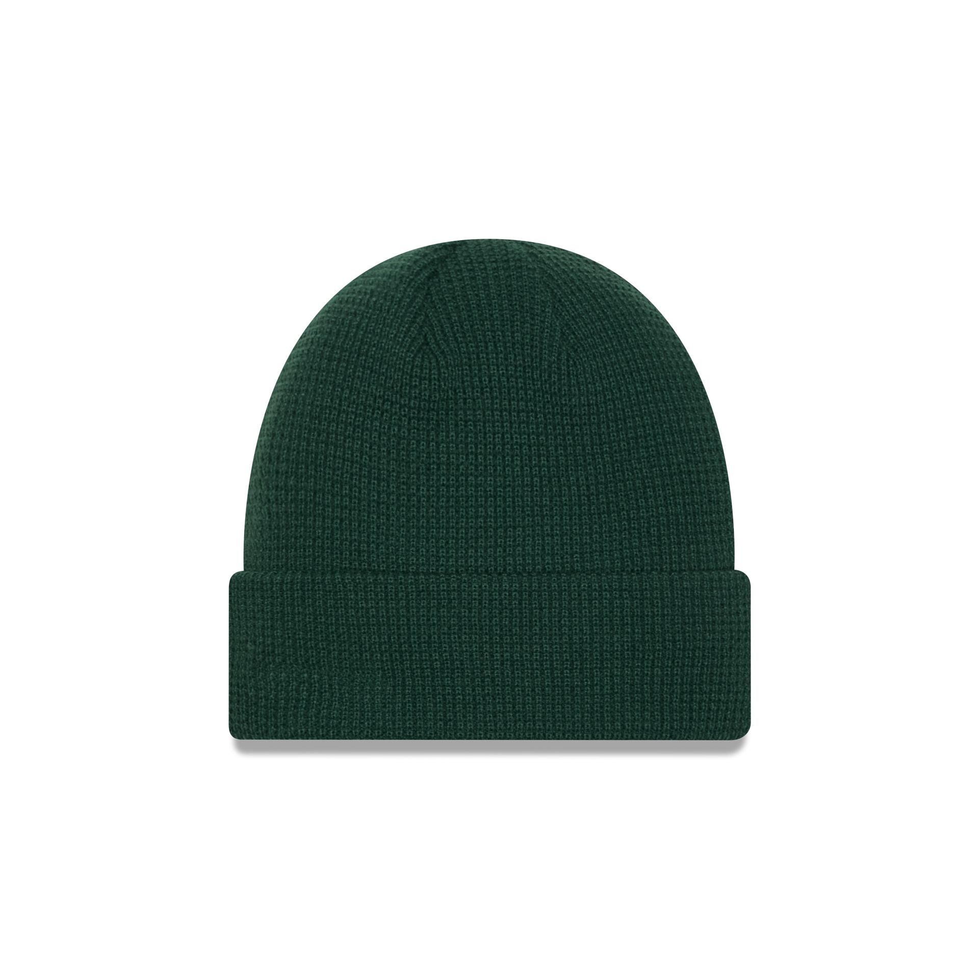 new era Green Waffle Knit Beanie