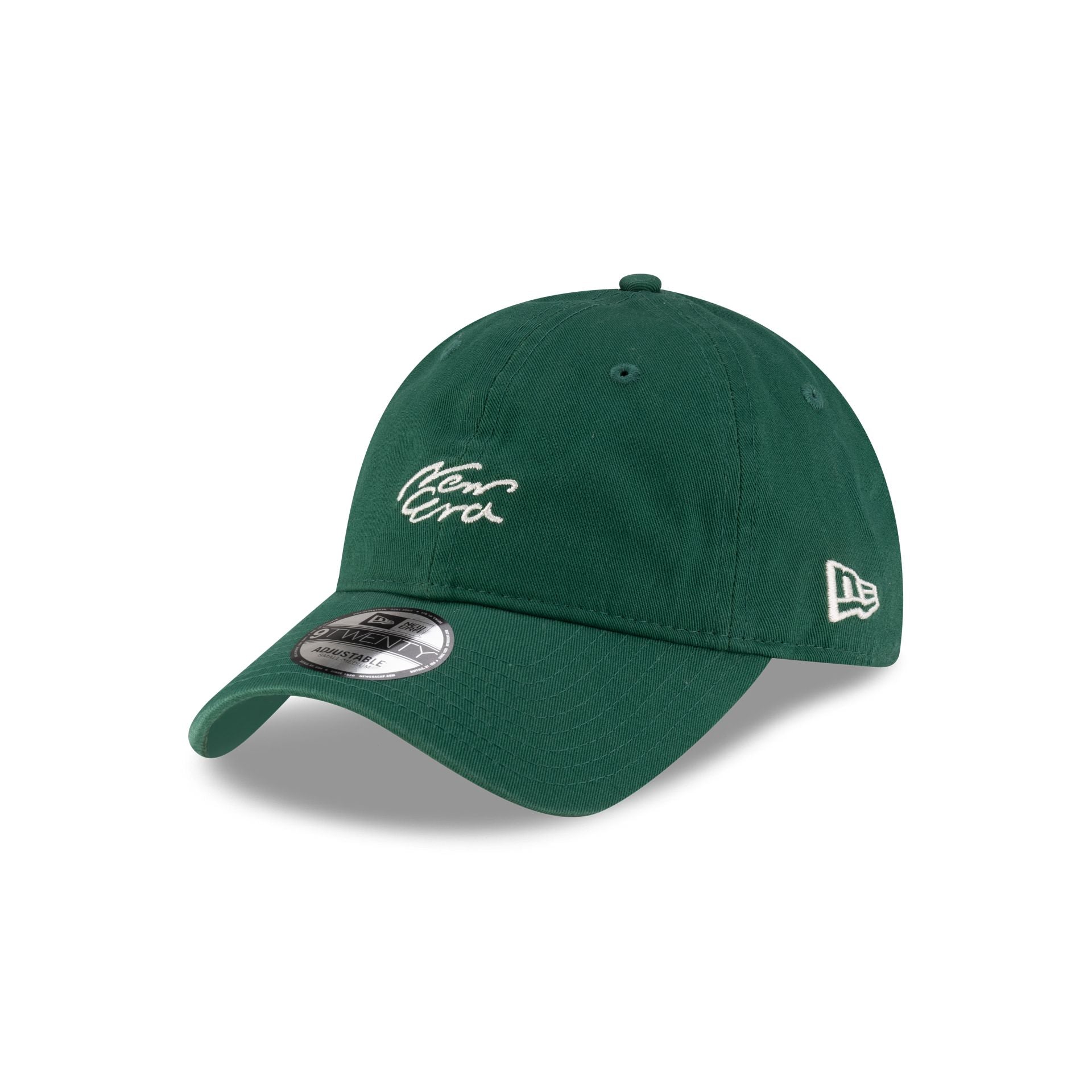 new era Handwritten Green 9TWENTY Easy Snap