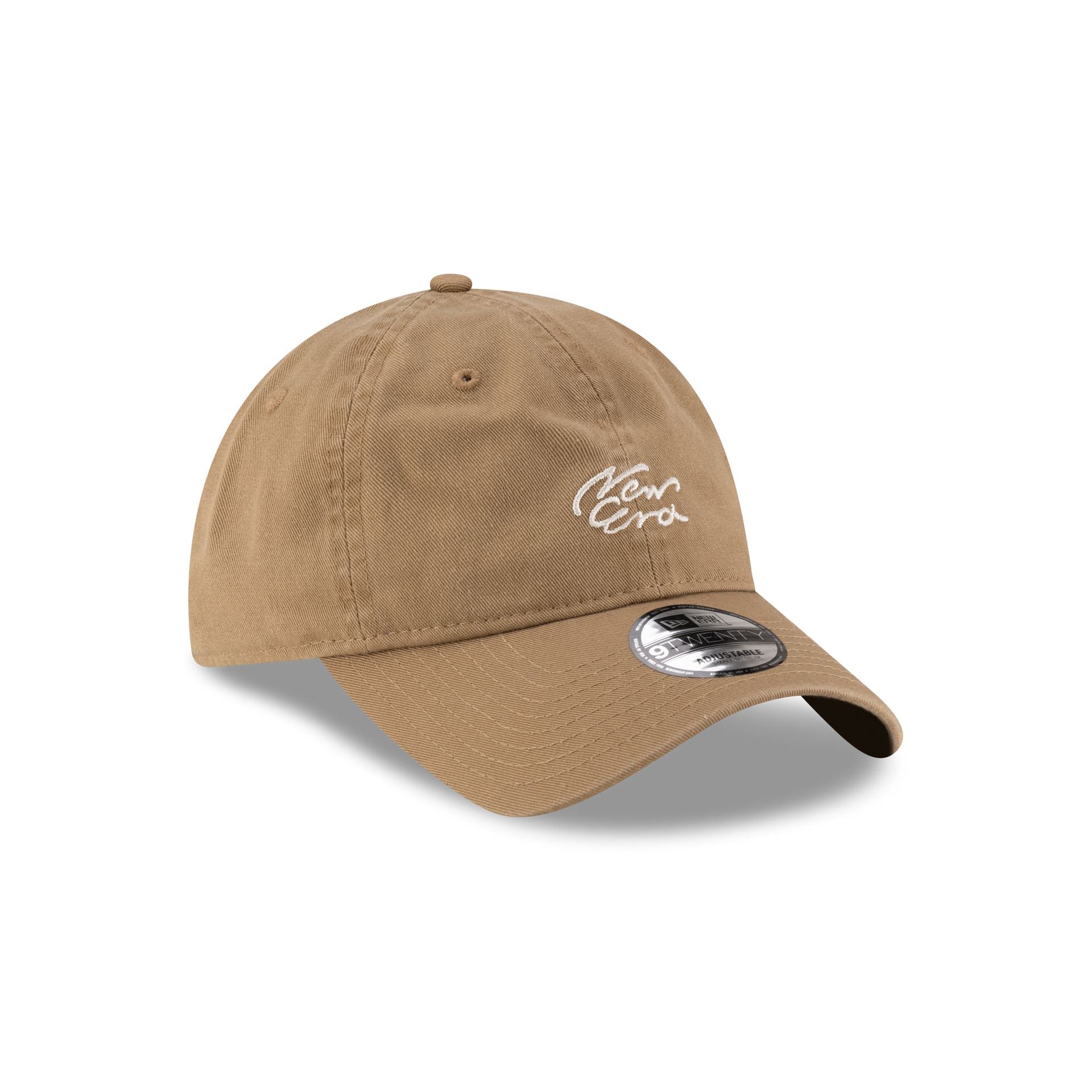 New Era Handwritten Khaki 9TWENTY Easy Snap