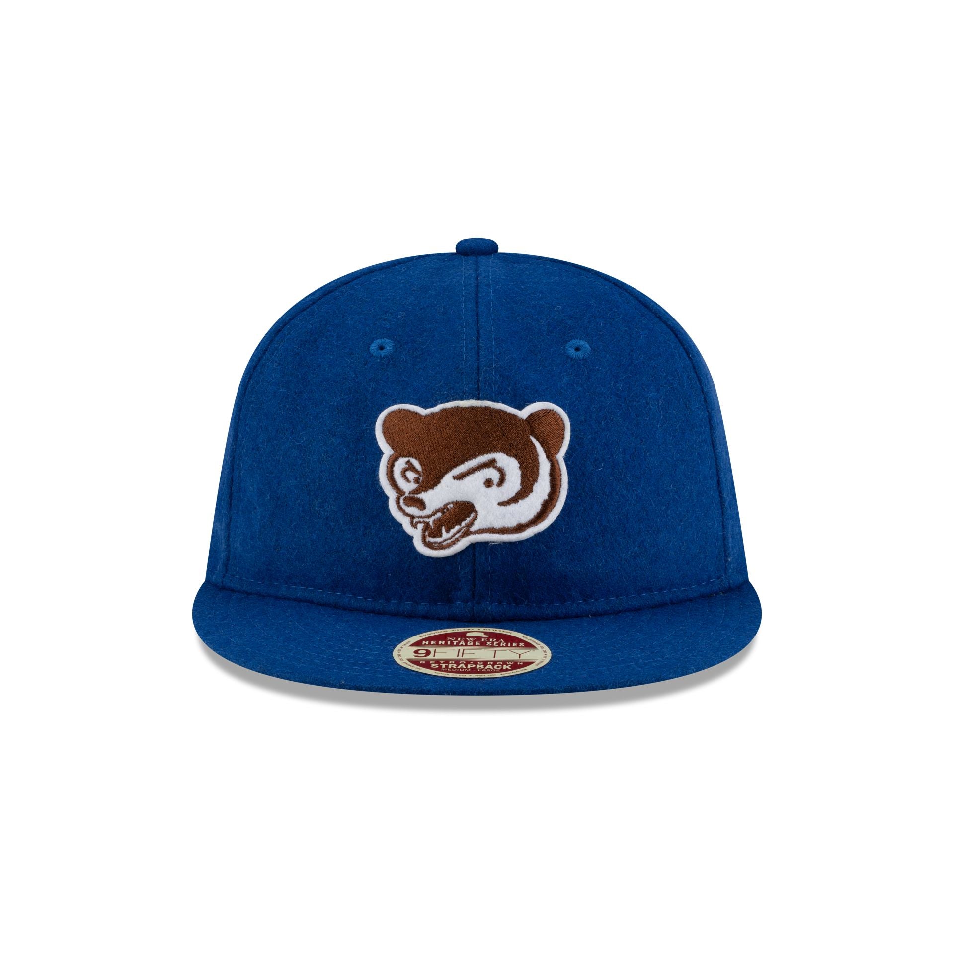 New Era Heritage Blue Retro Crown 9FIFTY Strapback