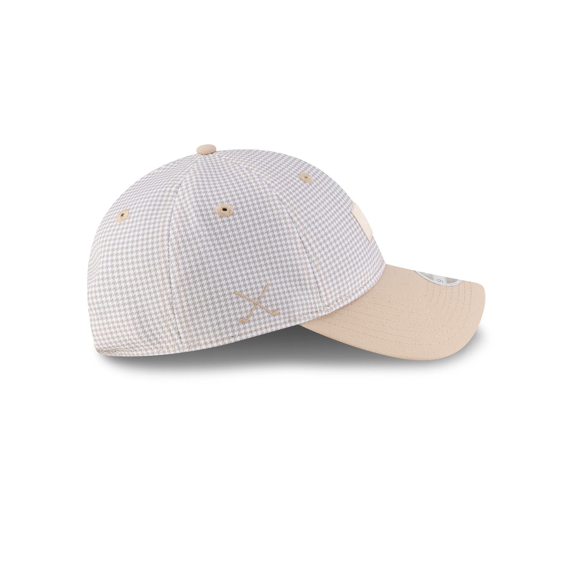 New Era Houndstooth Beige 9TWENTY Adjustable