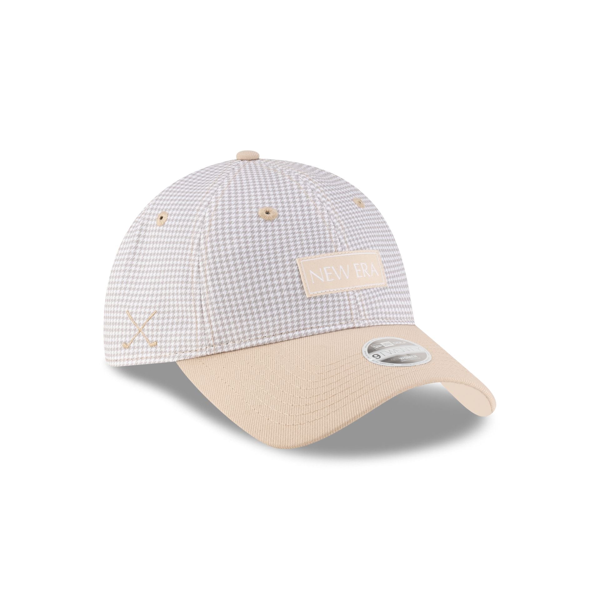 new era Houndstooth Beige 9TWENTY Adjustable