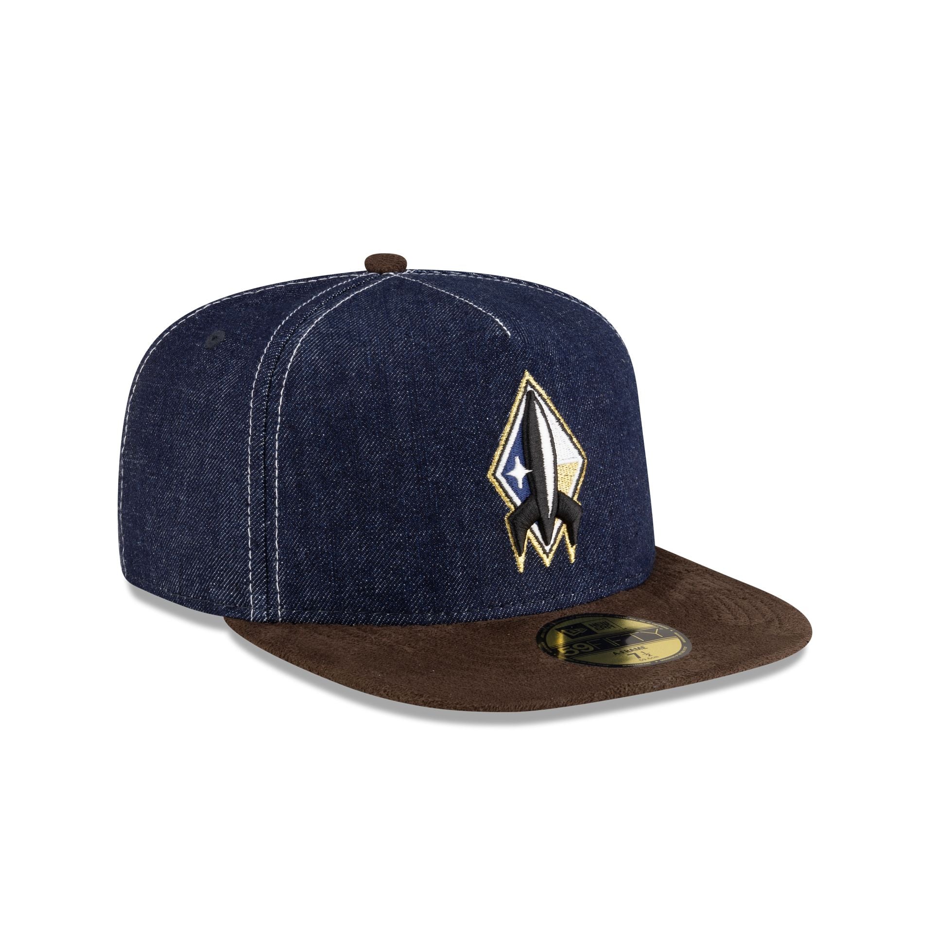 New Era Houston Pack Denim 59FIFTY A-Frame Fitted