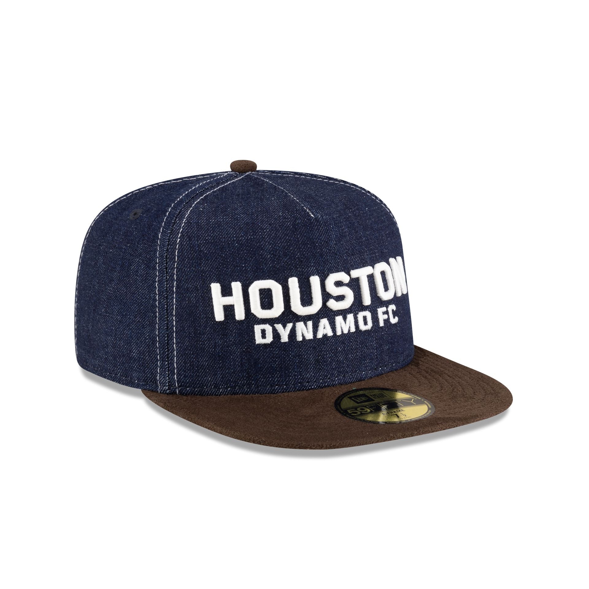 New Era Houston Pack Denim 59FIFTY A-Frame Fitted