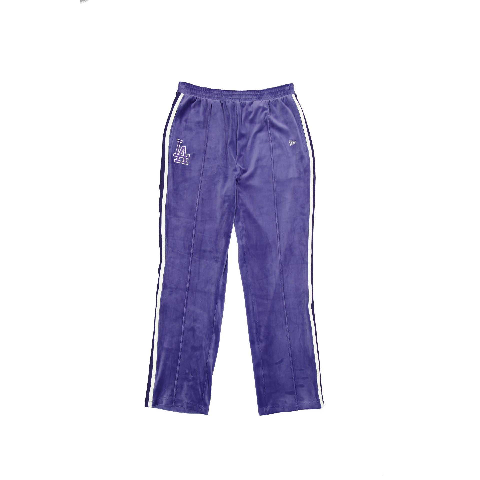 new era Ink Purple Velour Track Pants