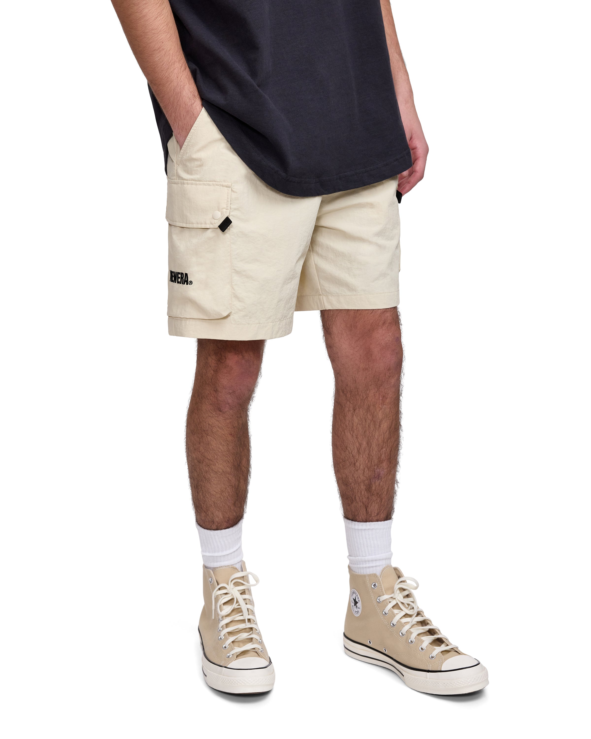 new era Ivory Outdoor Shorts