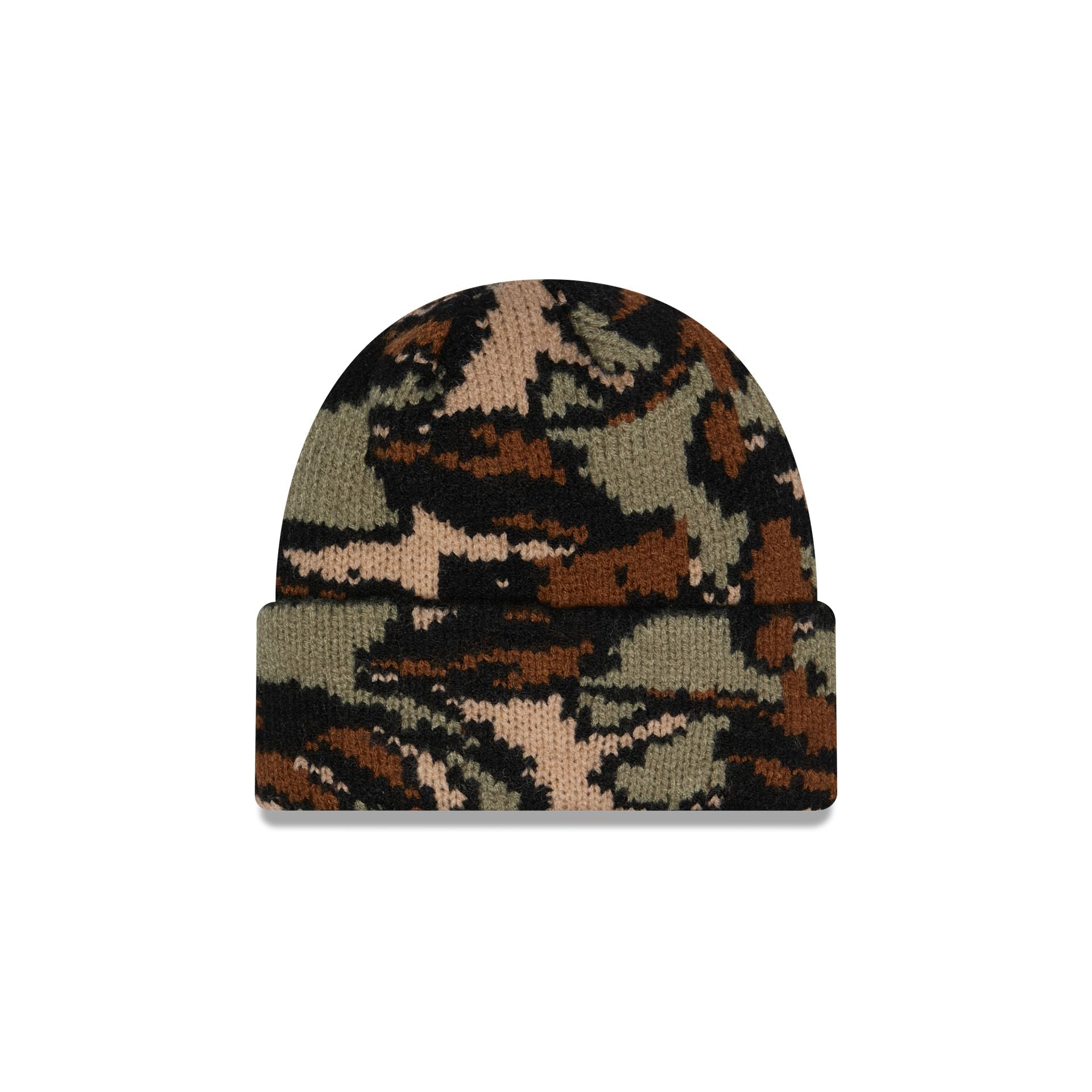 New Era Jacquard Camo Cuff Knit