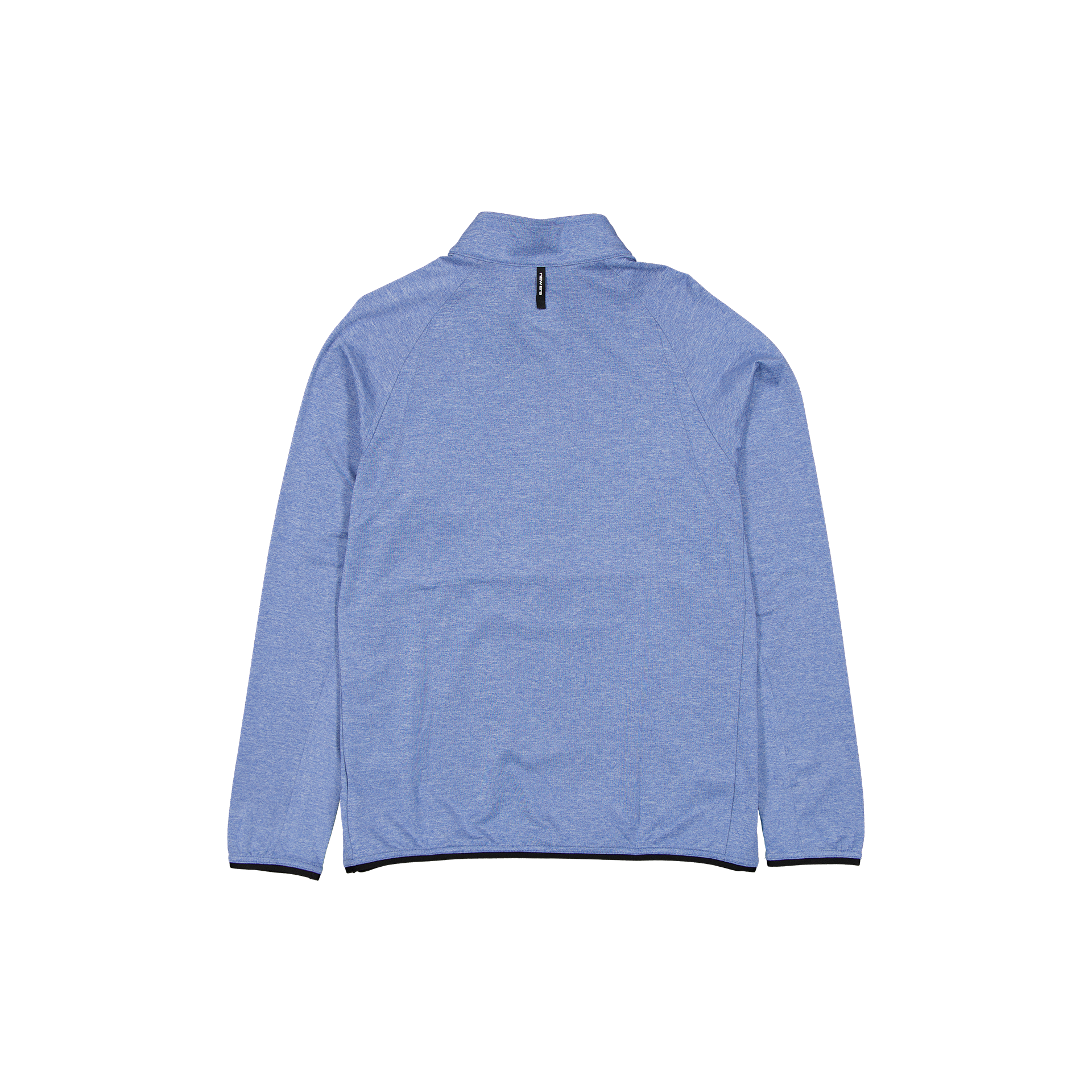 New Era Knit Golf Heather Indigo Blue Half Zip