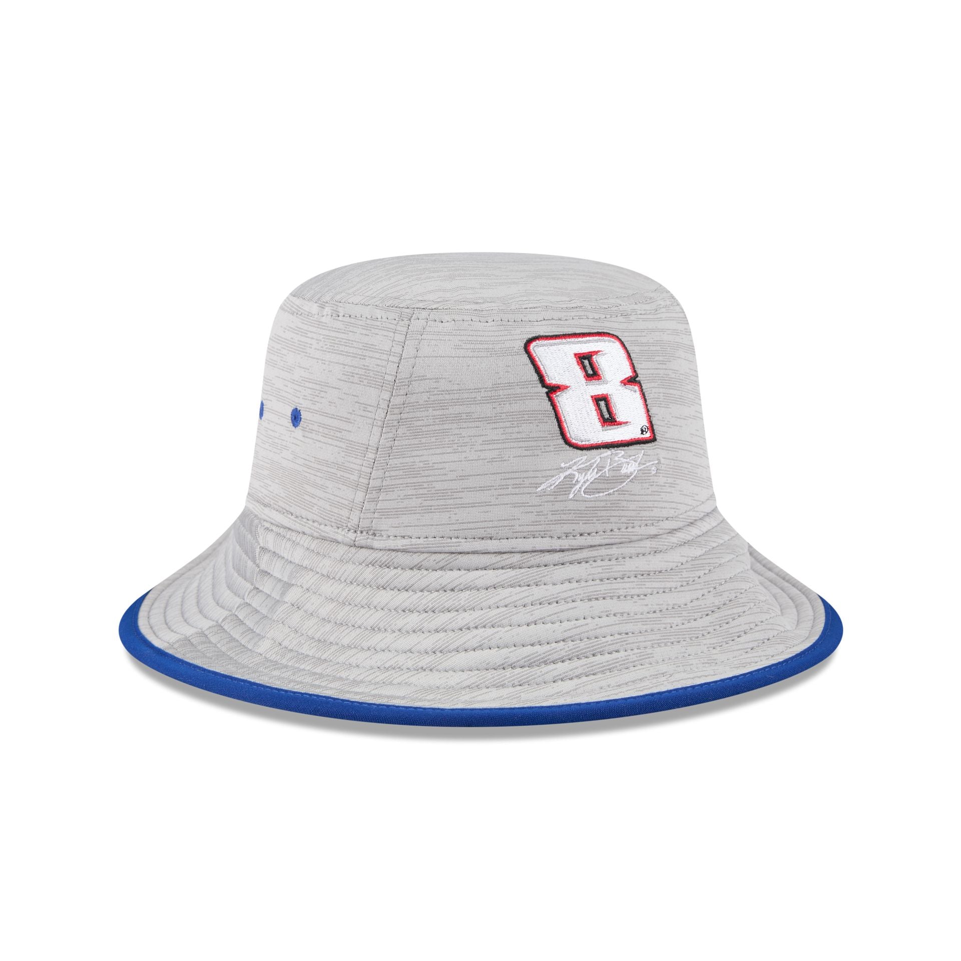New Era Kyle Busch Heathered Stretch Bucket Hat