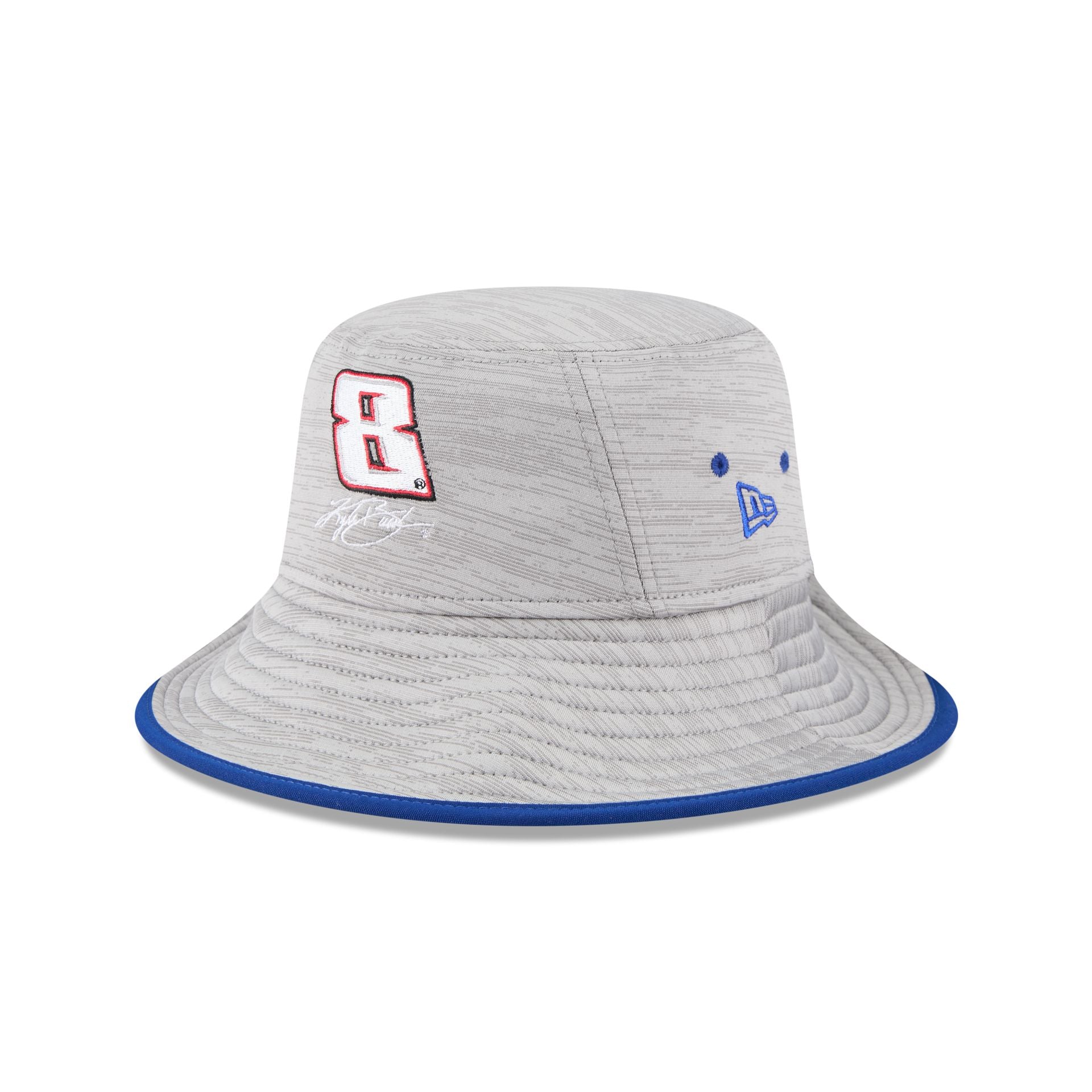 new era Kyle Busch Heathered Stretch Bucket Hat