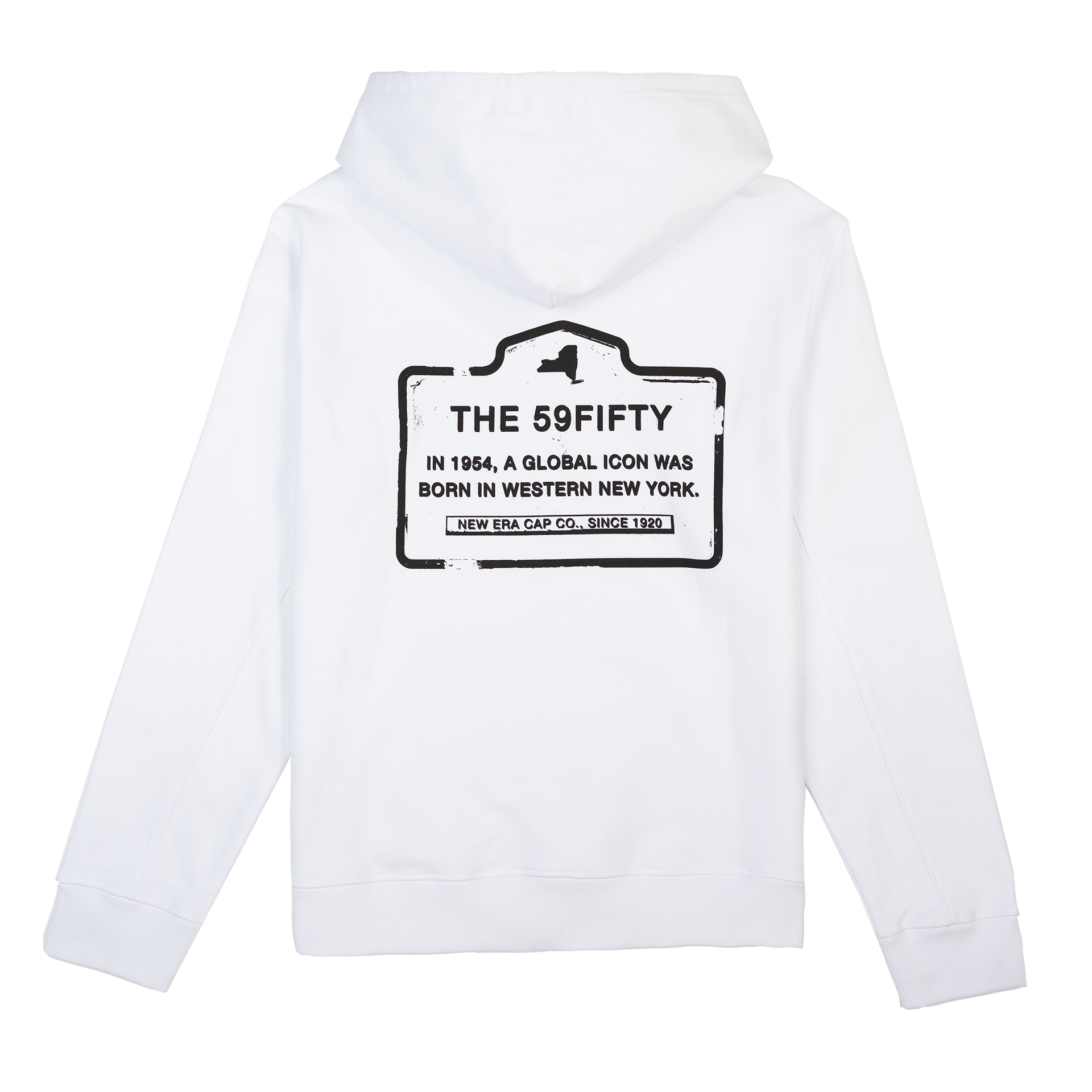 New Era Landmark Optic White Hoodie