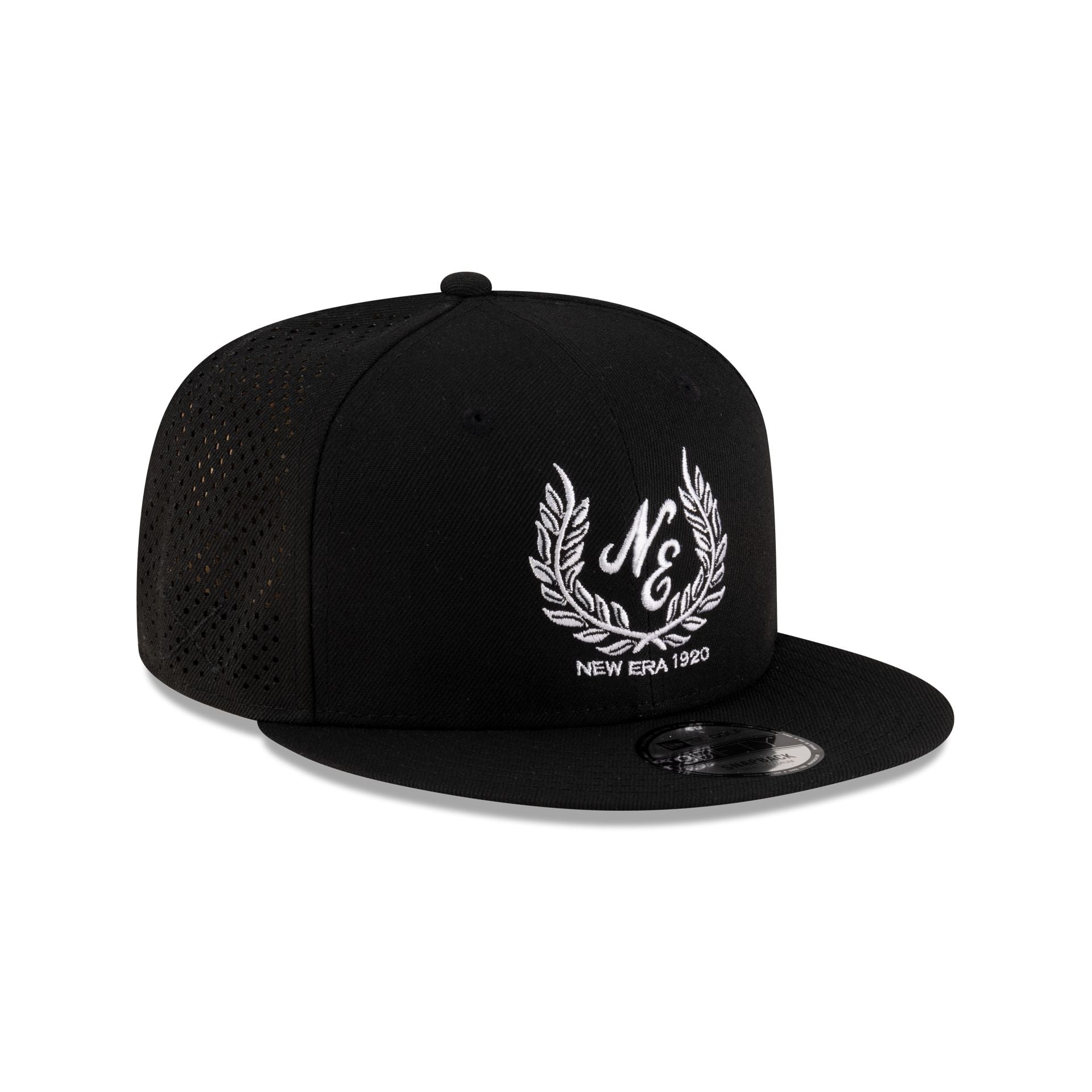 new era Laurel Wreath Black 9FIFTY Snapback