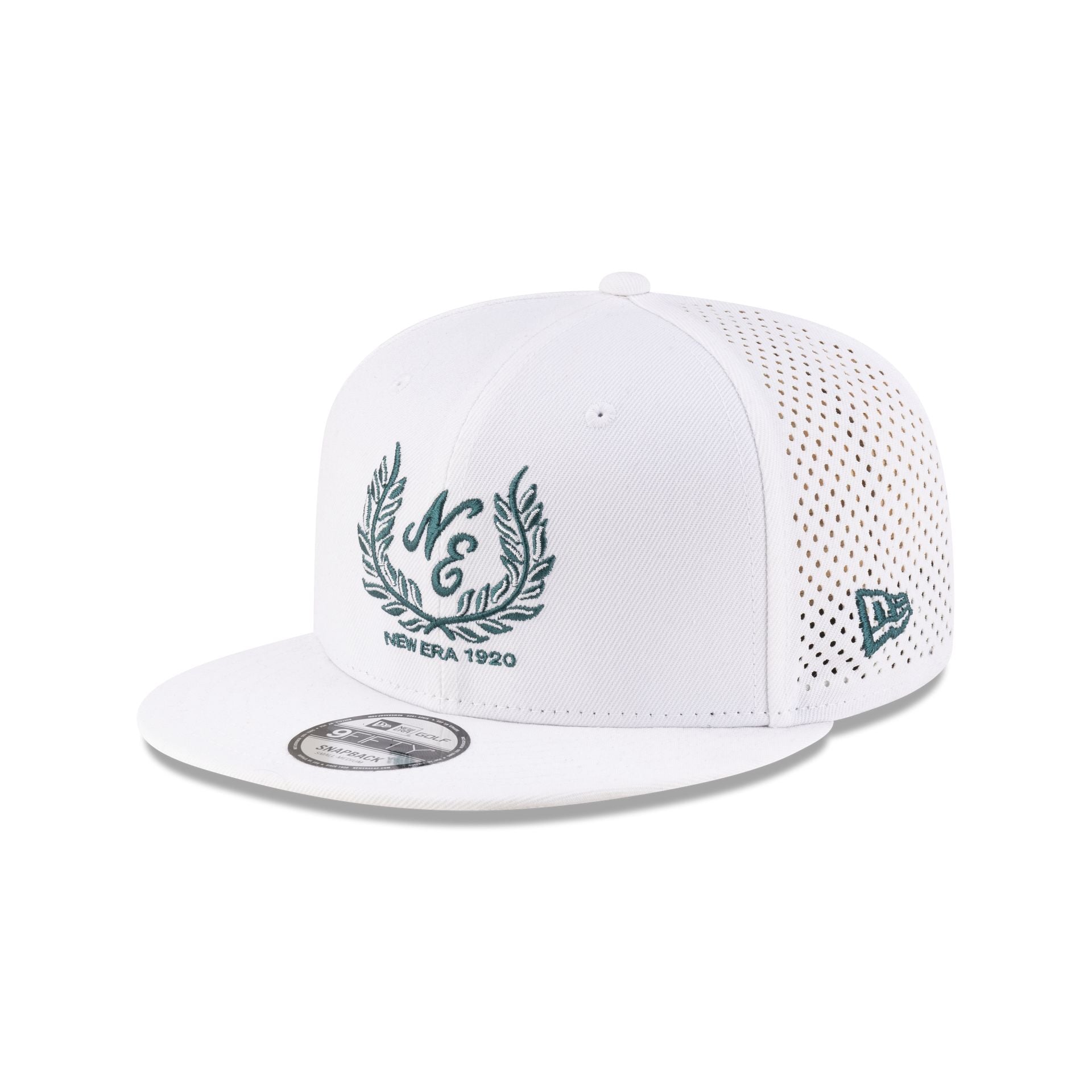 New Era Laurel Wreath White 9FIFTY Snapback