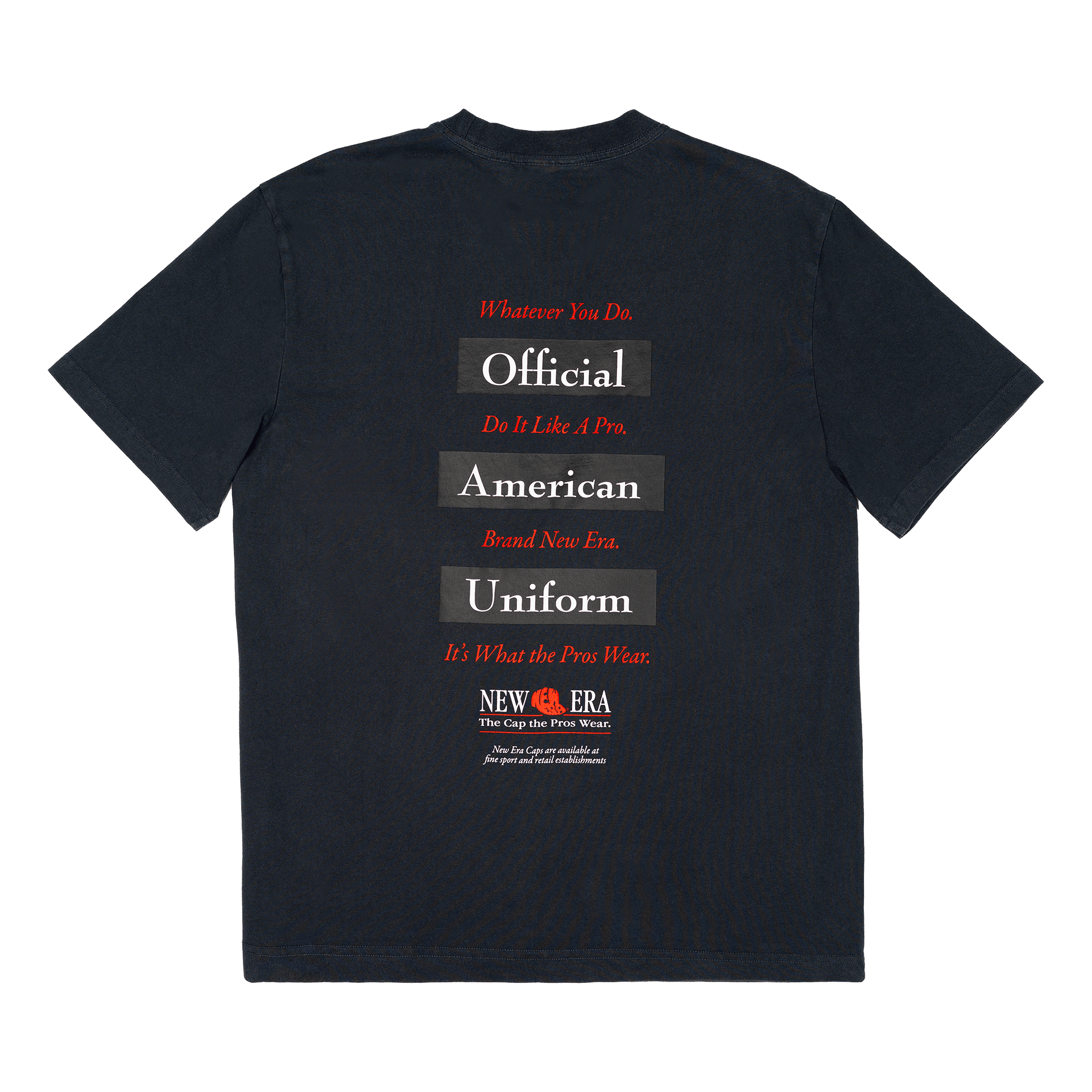 New Era Like A Pro Black T-Shirt
