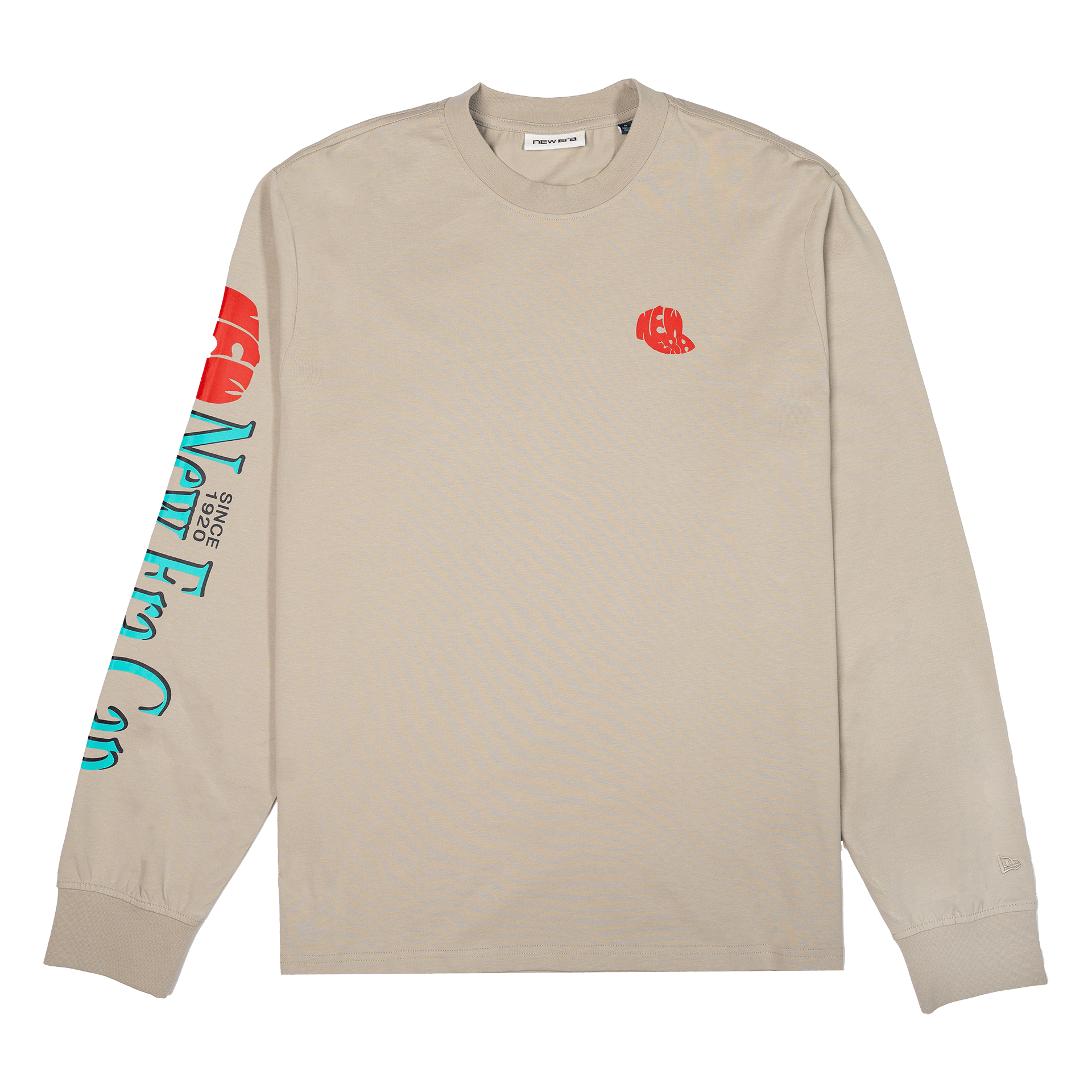 new era Lock Up '87 Abbey Stone Long Sleeve T-Shirt