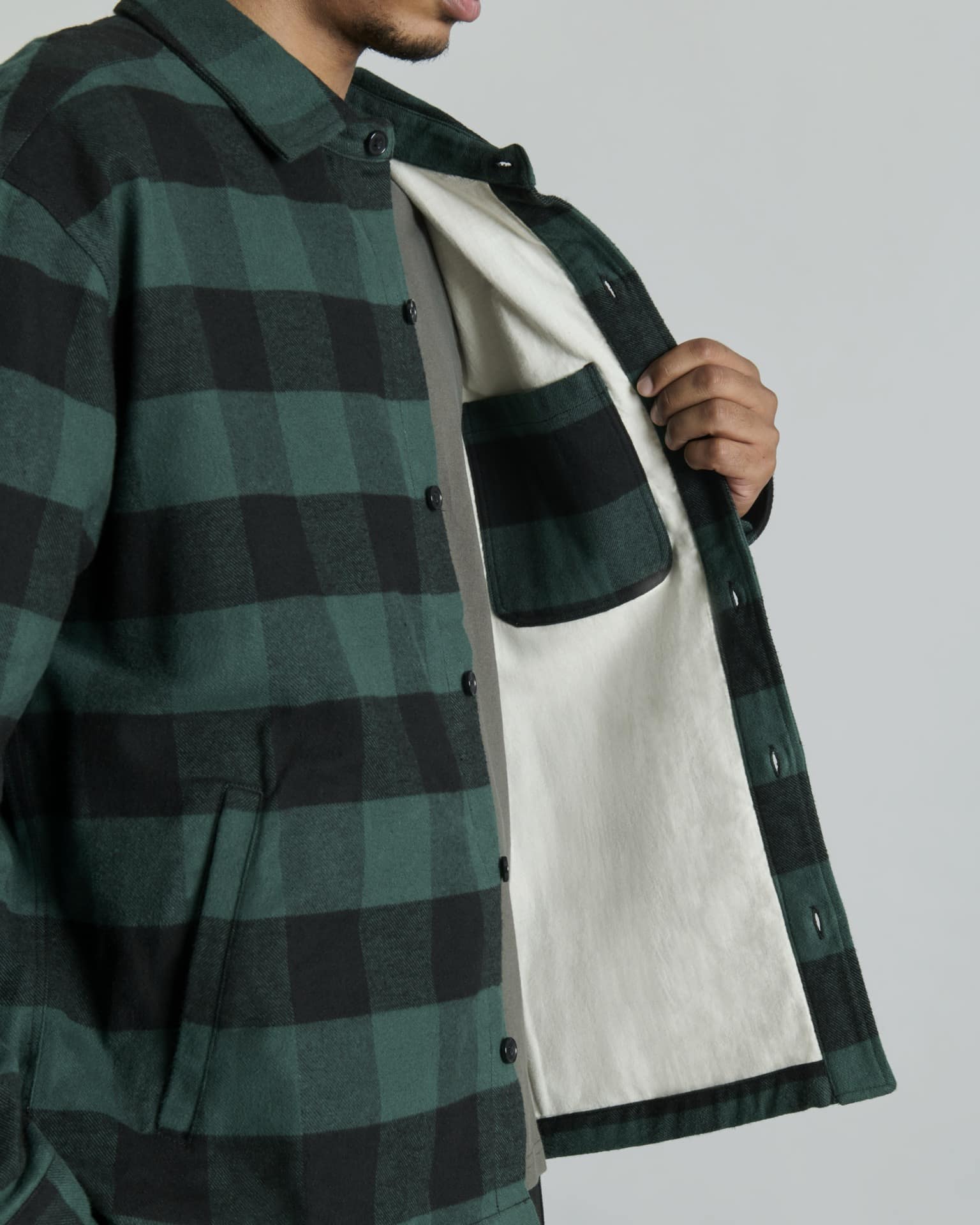 New Era Lumber Plaid Shirt Jacket