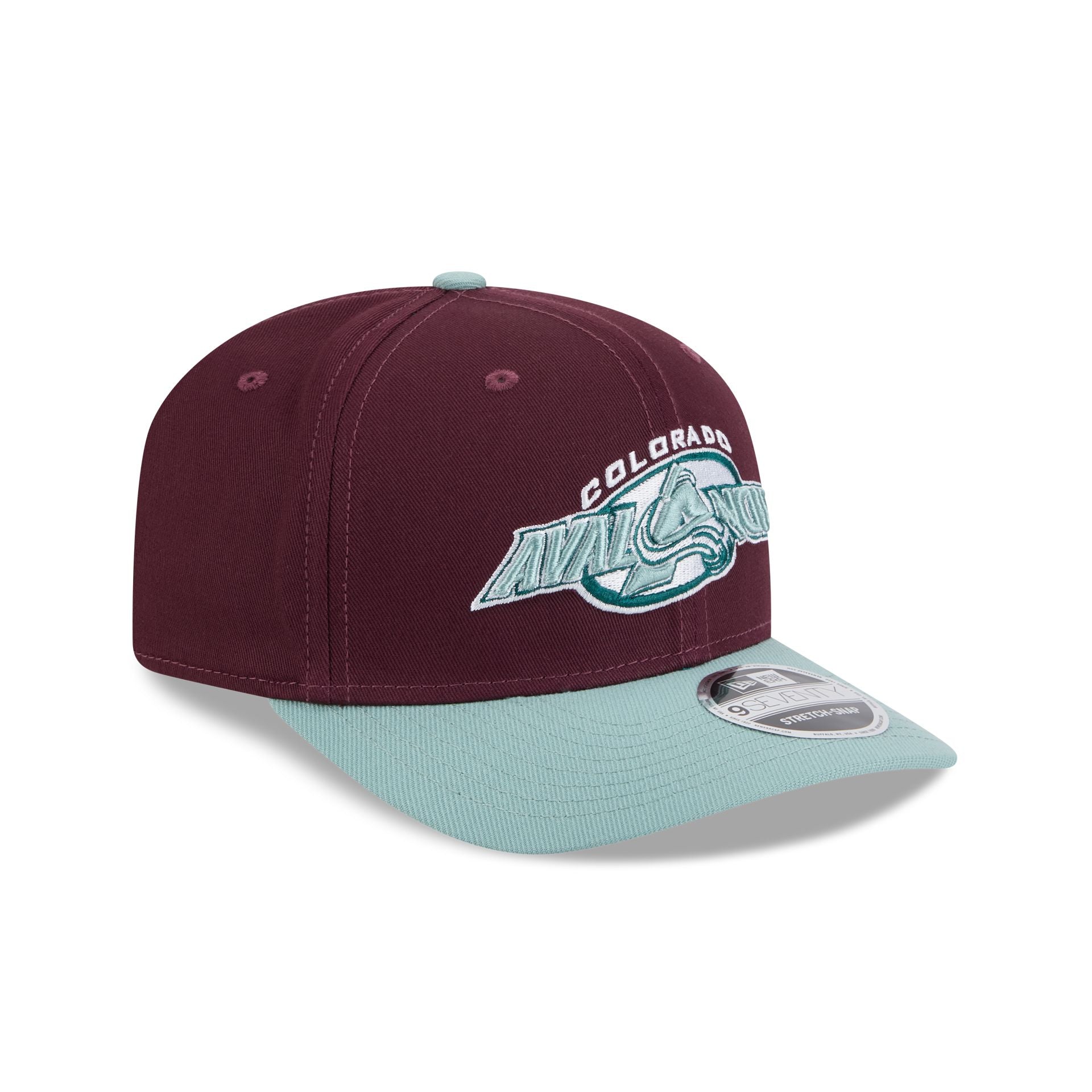 New Era Maroon 9SEVENTY Stretch-Snap