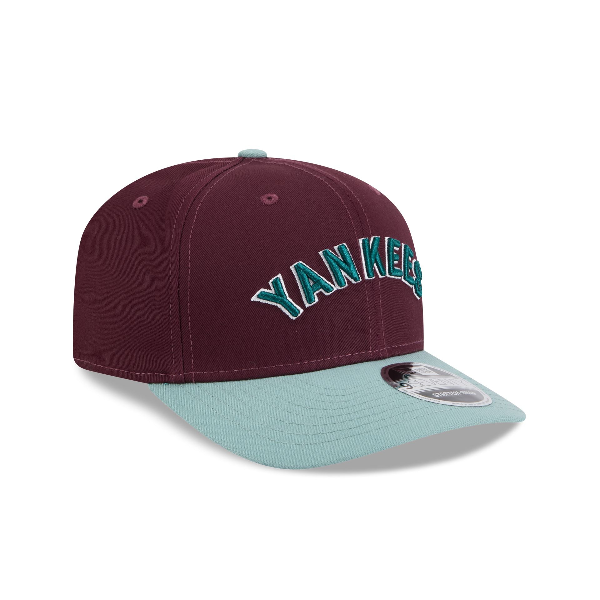 New Era Maroon 9SEVENTY Stretch-Snap