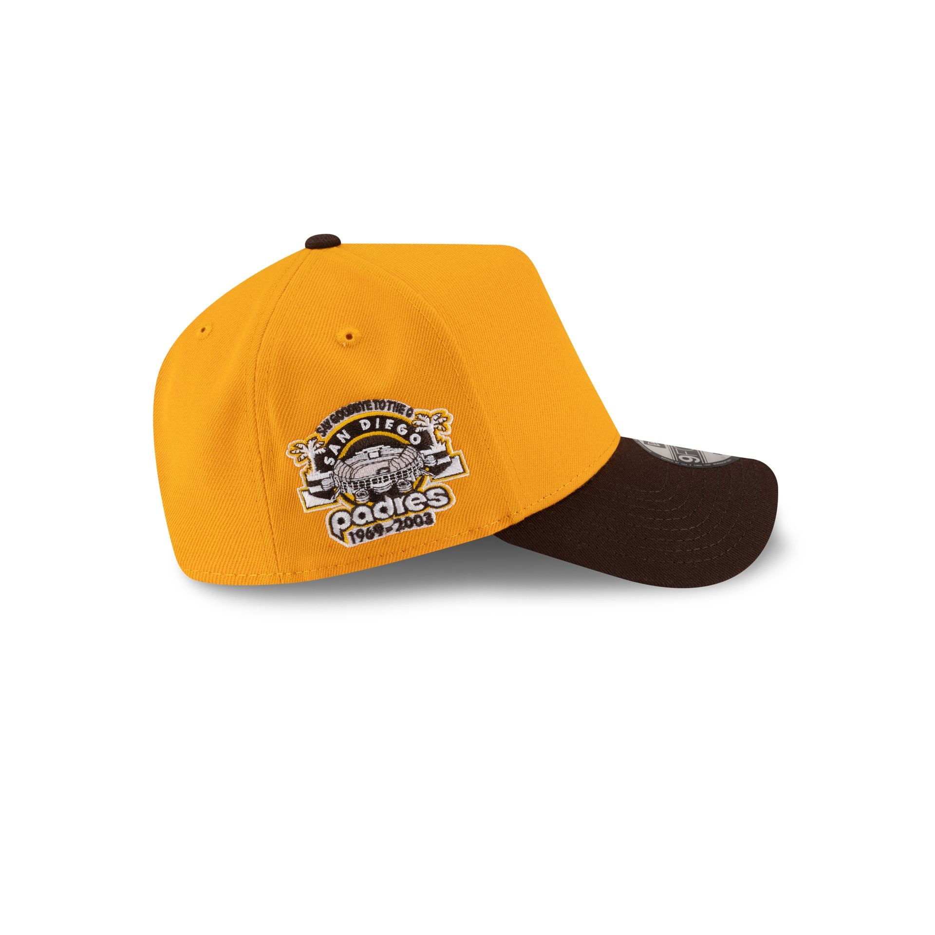 New Era Mascot Yellow 9FORTY A-Frame Snapback