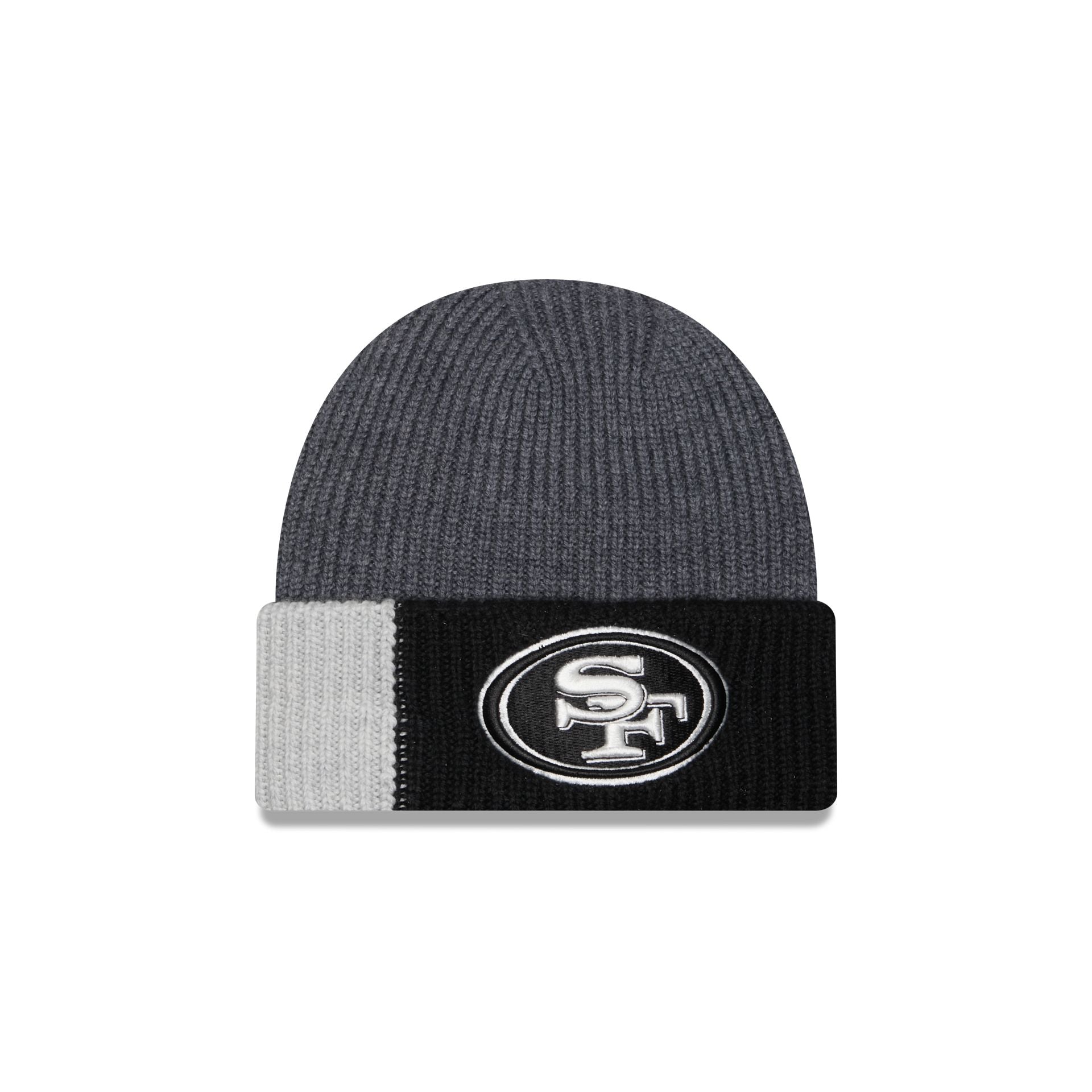 new era Merino Wool Color Block Cuff Knit