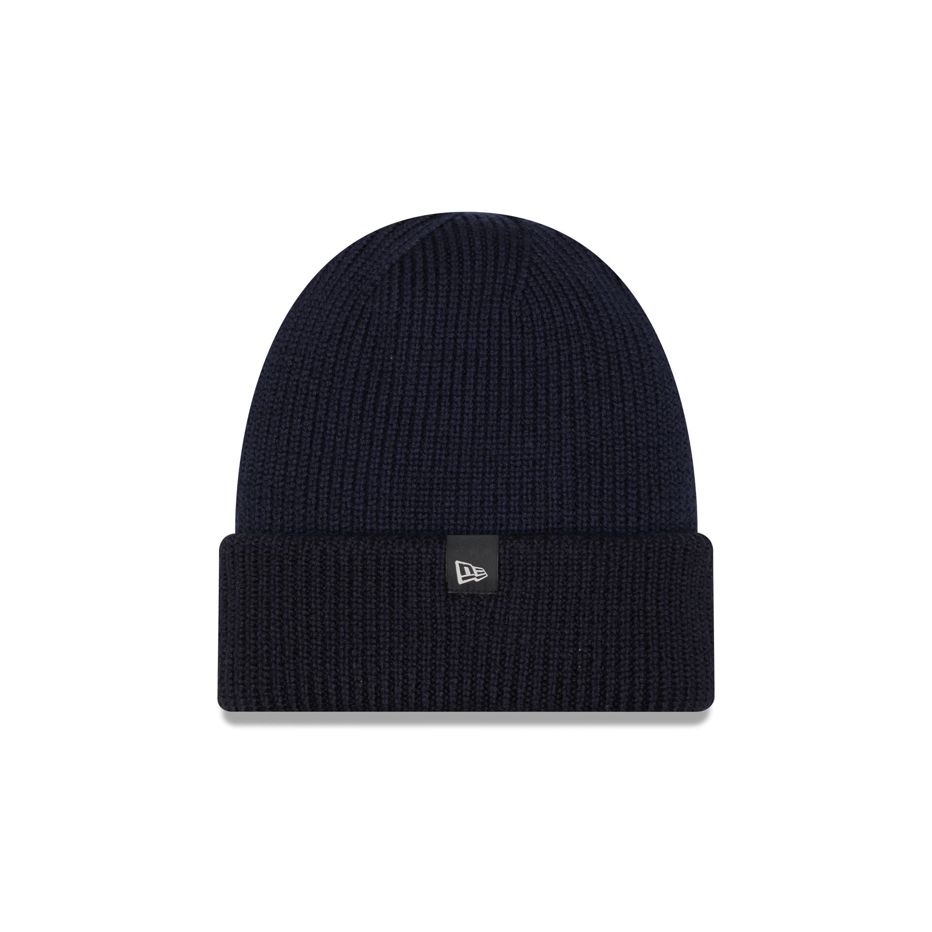 New Era Merino Wool Color Block Navy Cuff Knit