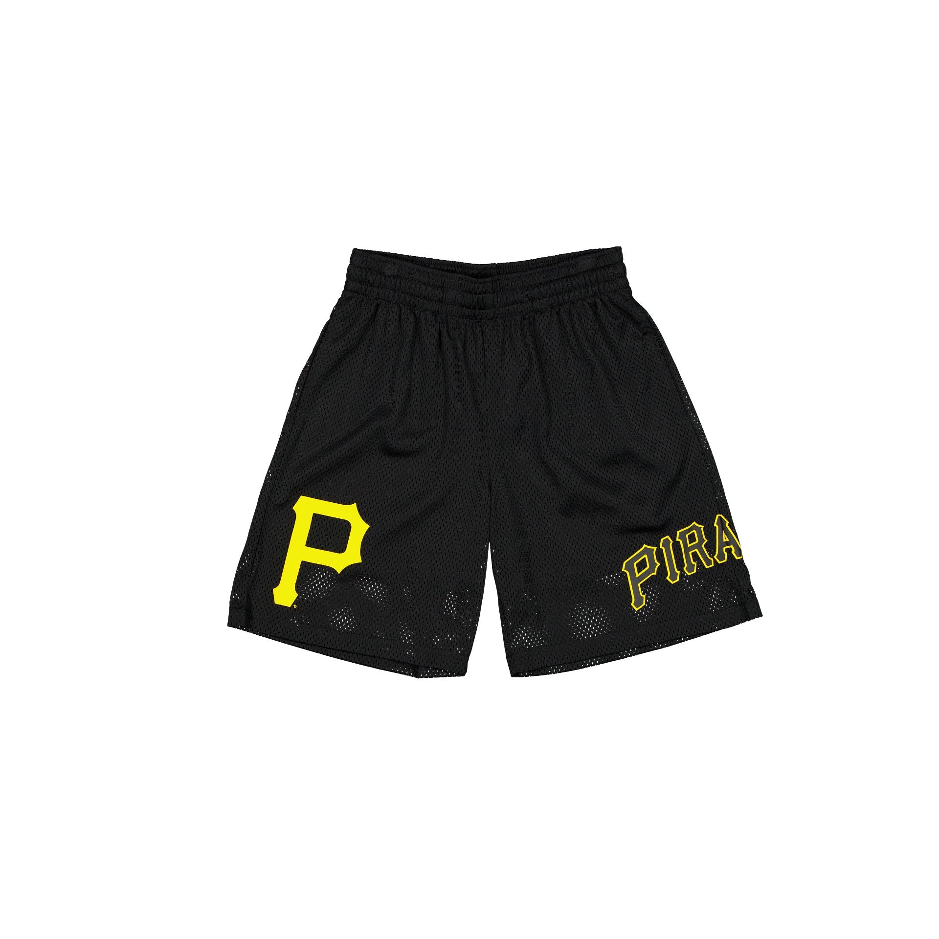 new era Mesh Black Shorts