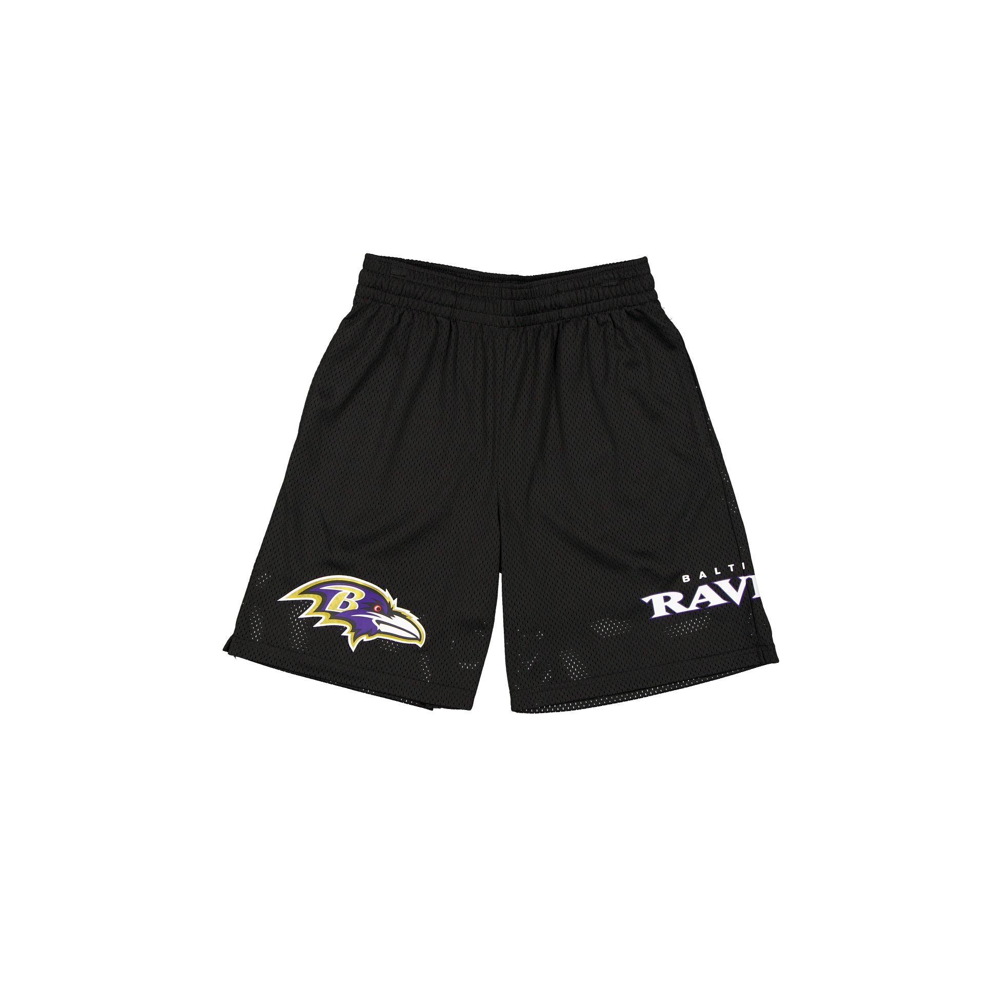new era Mesh Black Shorts