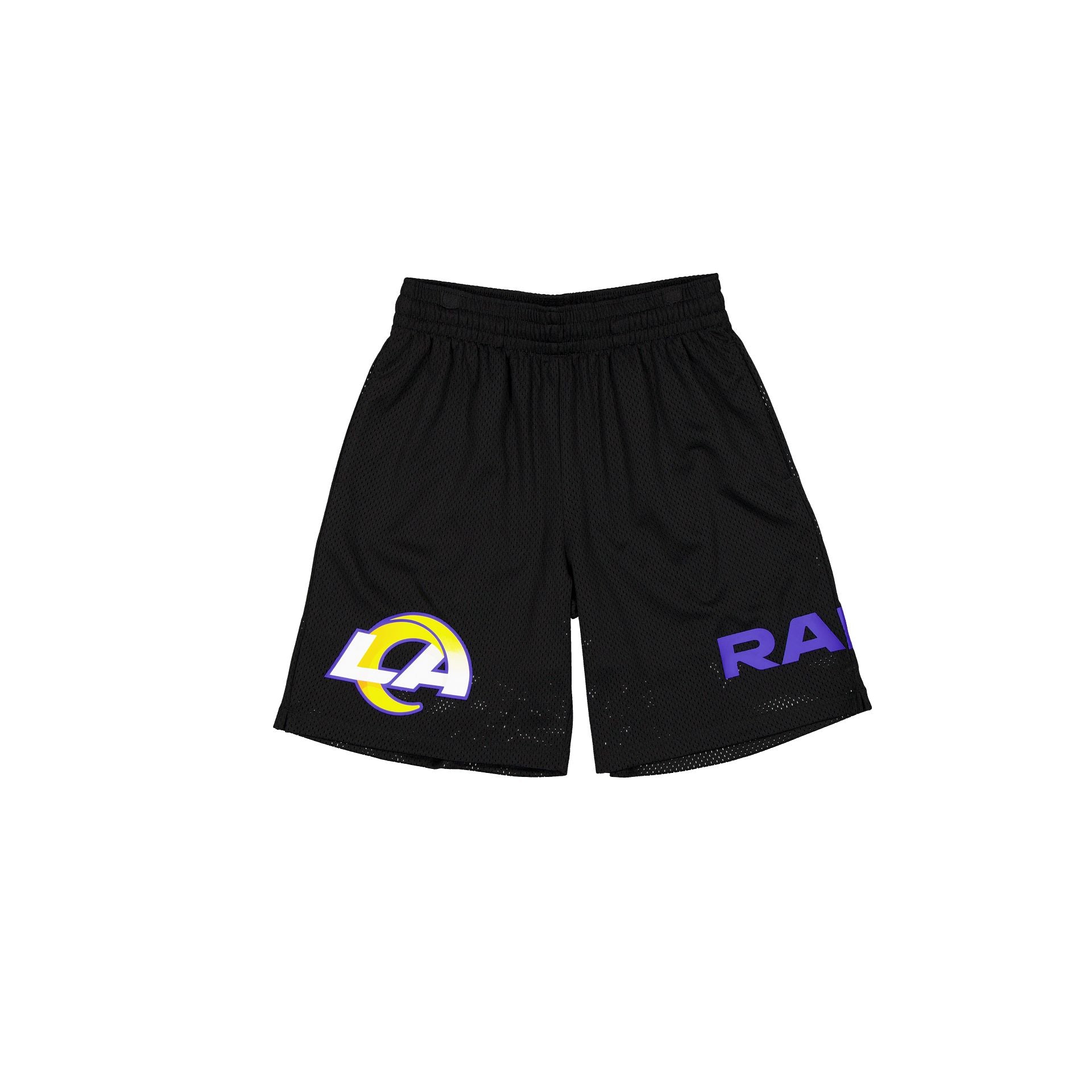 new era Mesh Black Shorts