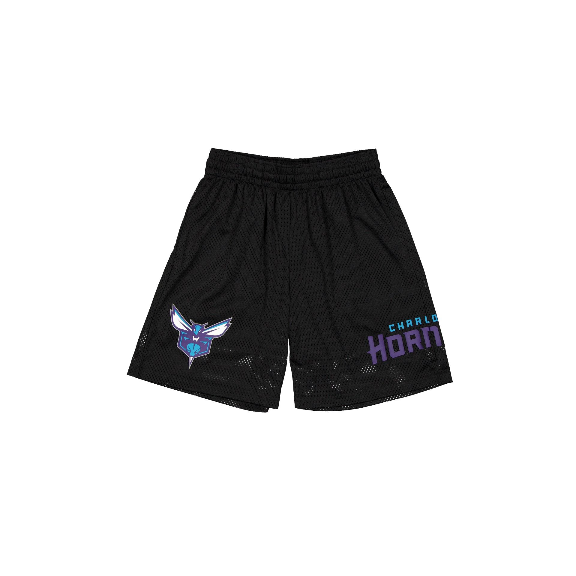 new era Mesh Black Shorts